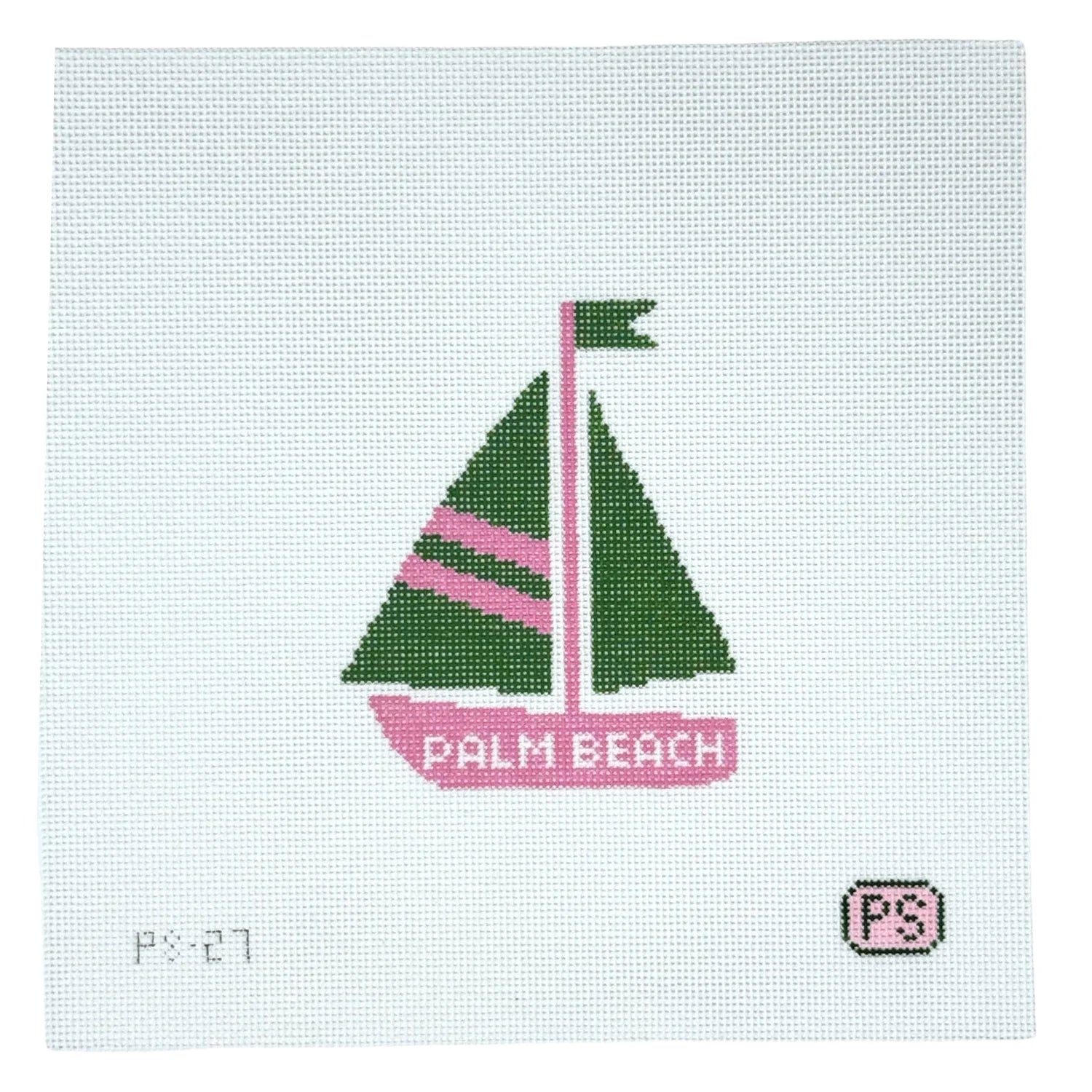 PS-27 Palm Beach Sailboat Front View