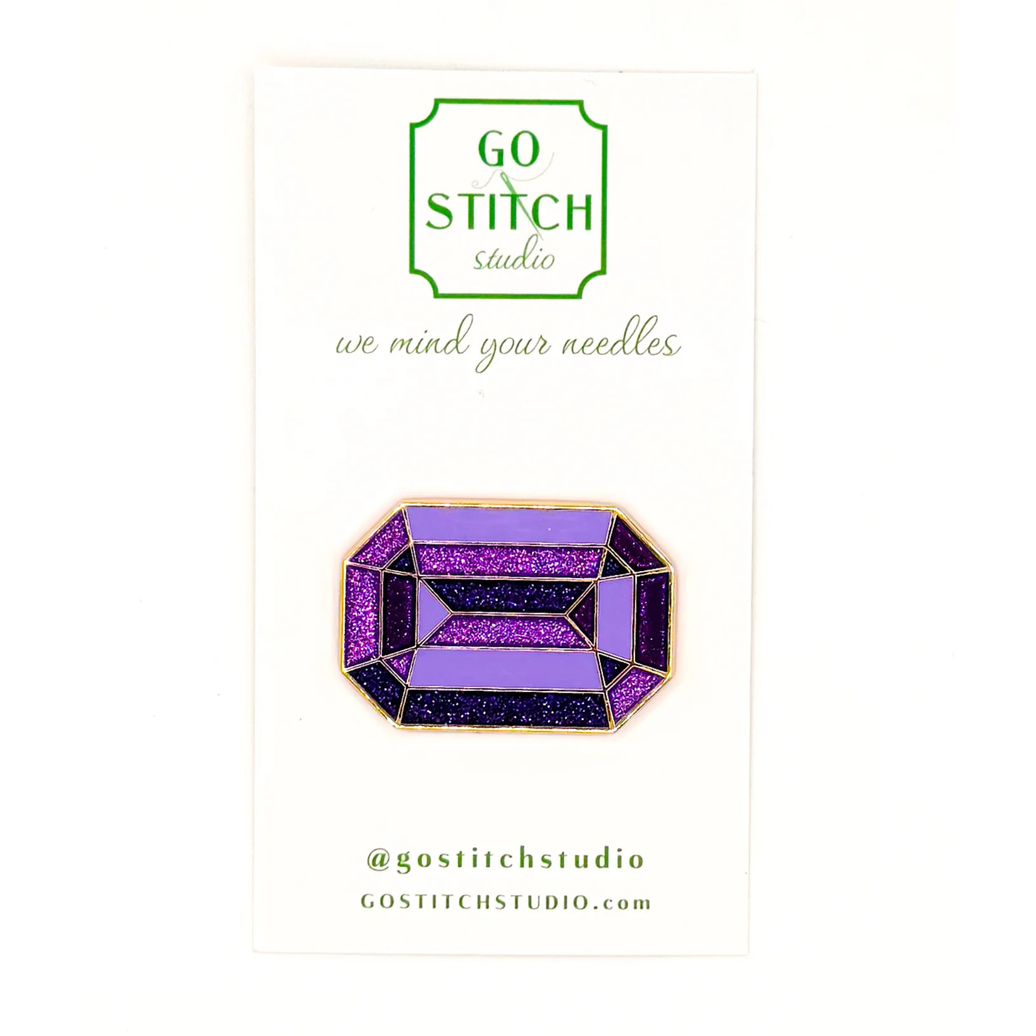 Amethyst "The Duchess" Needle Minder-The Fancy Stitch