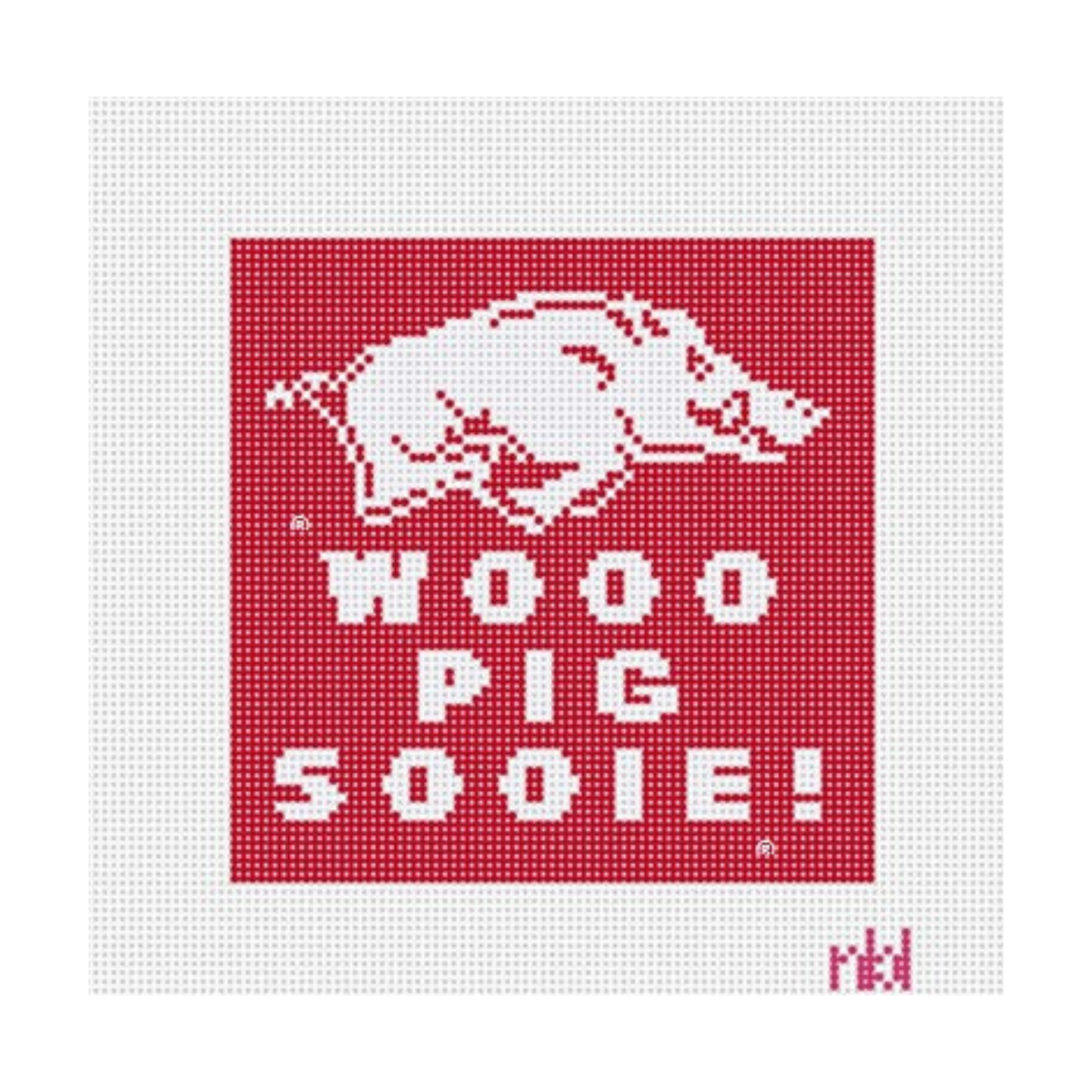 Arkansas Woo Pig-The Fancy Stitch