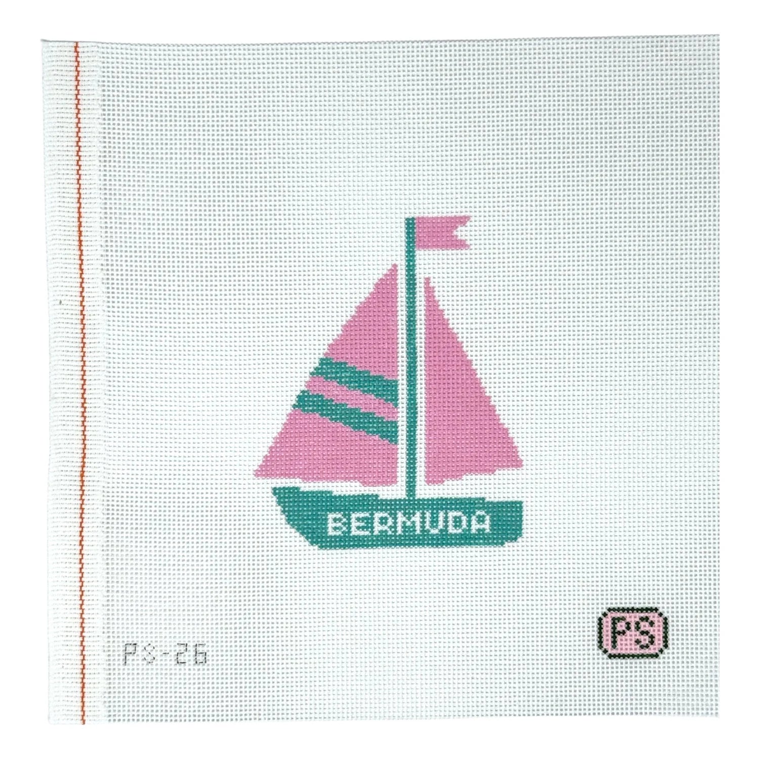 PS-26 Bermuda Sailboat Front View