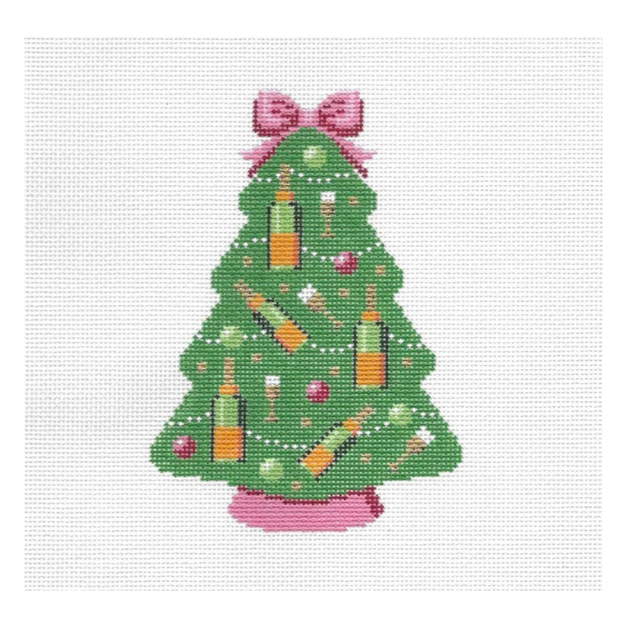 Champagne Tree-The Fancy Stitch