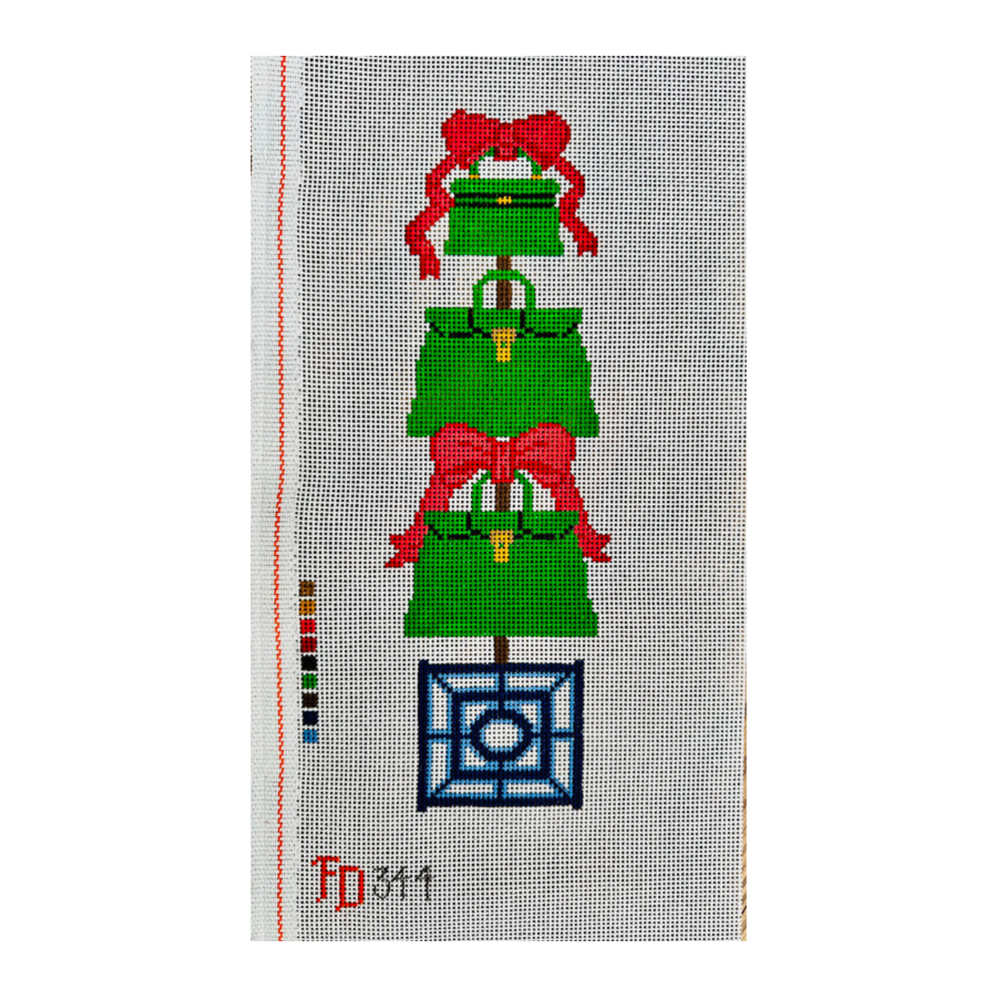 Christmas Birkin Topiary-The Fancy Stitch