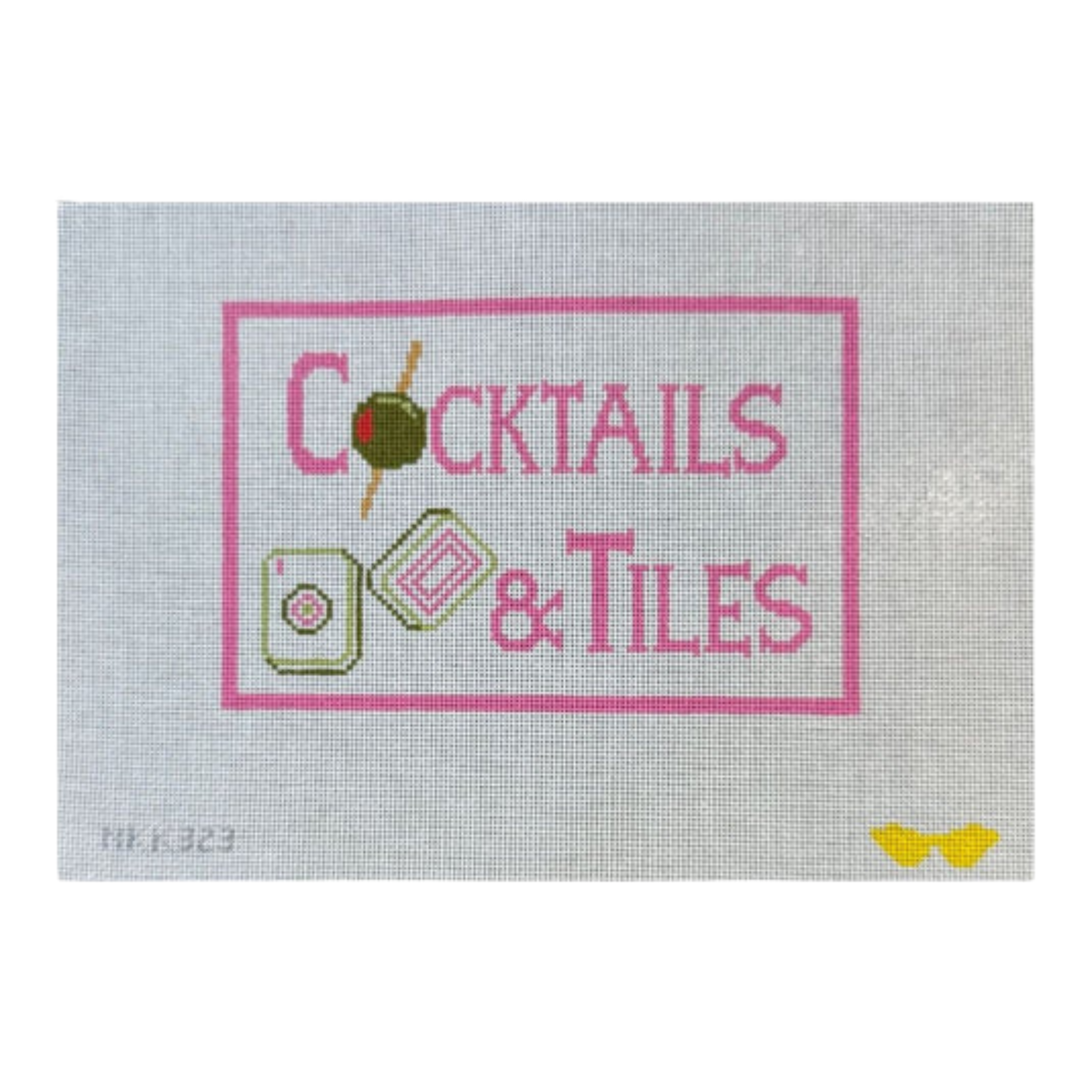 Cocktails & Tiles-The Fancy Stitch
