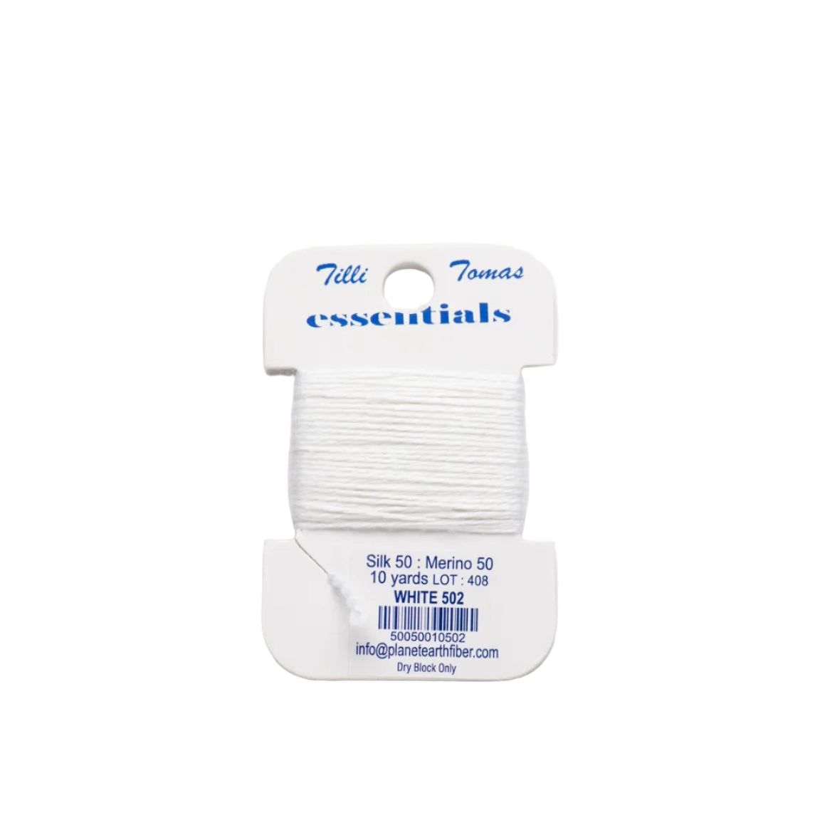 Essentials - 502 White- The Fancy Stitch
