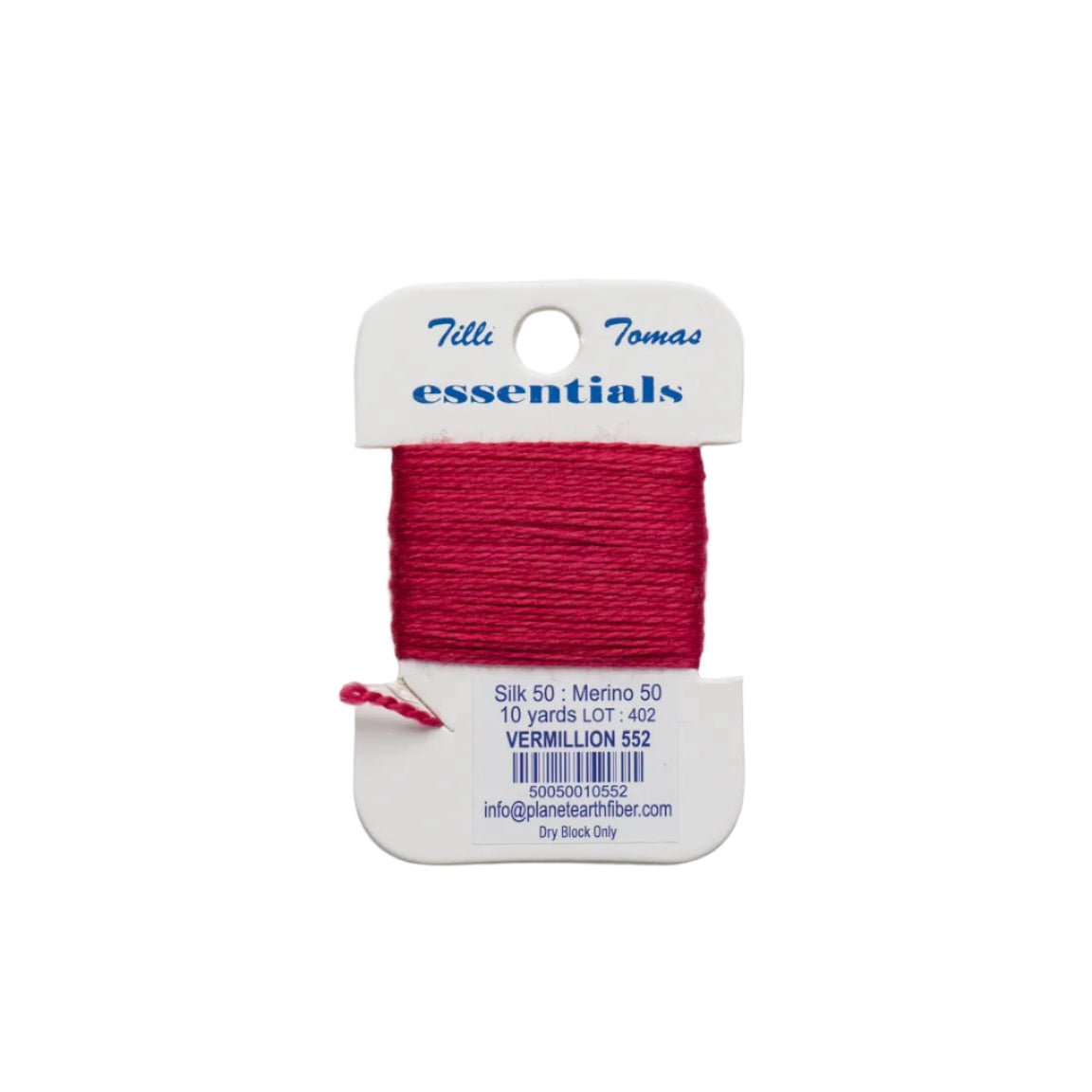 Essentials - 552 Vermilion- The Fancy Stitch
