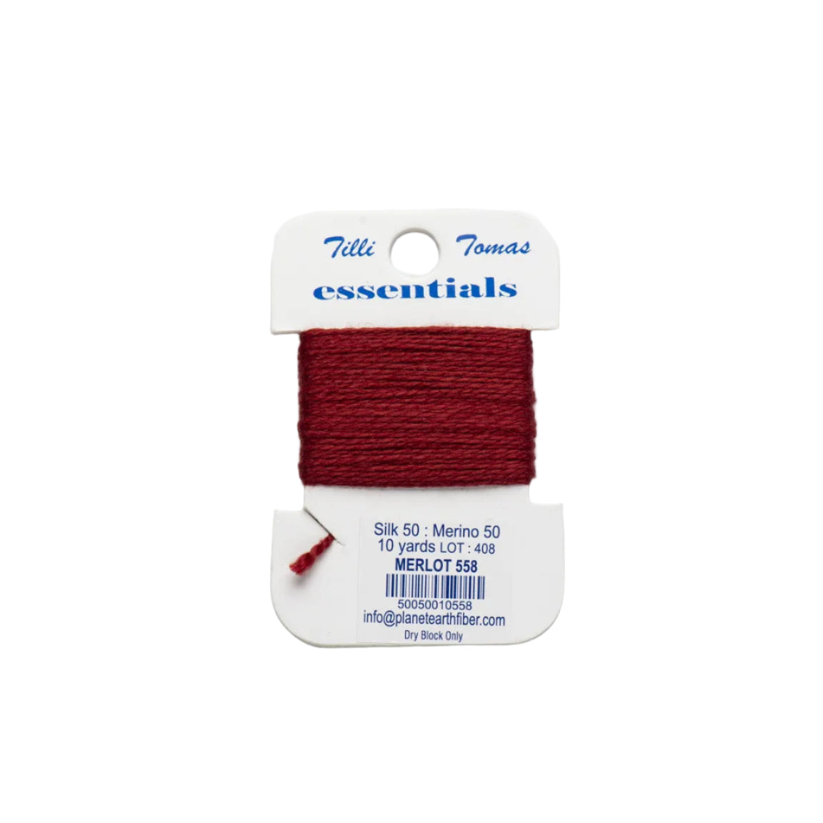 Essentials - 558 Merlot- The Fancy Stitch