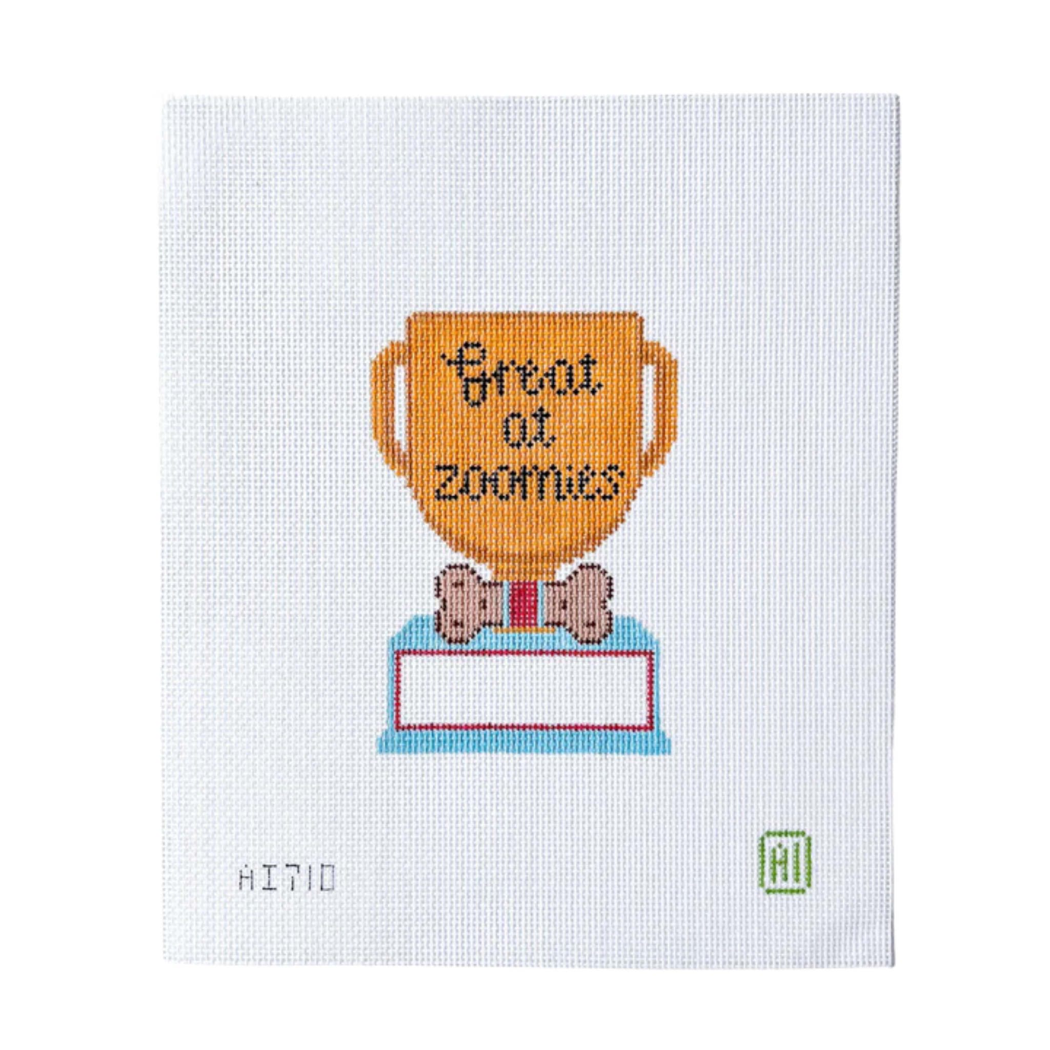 Great At Zoomies Trophy-The Fancy Stitch