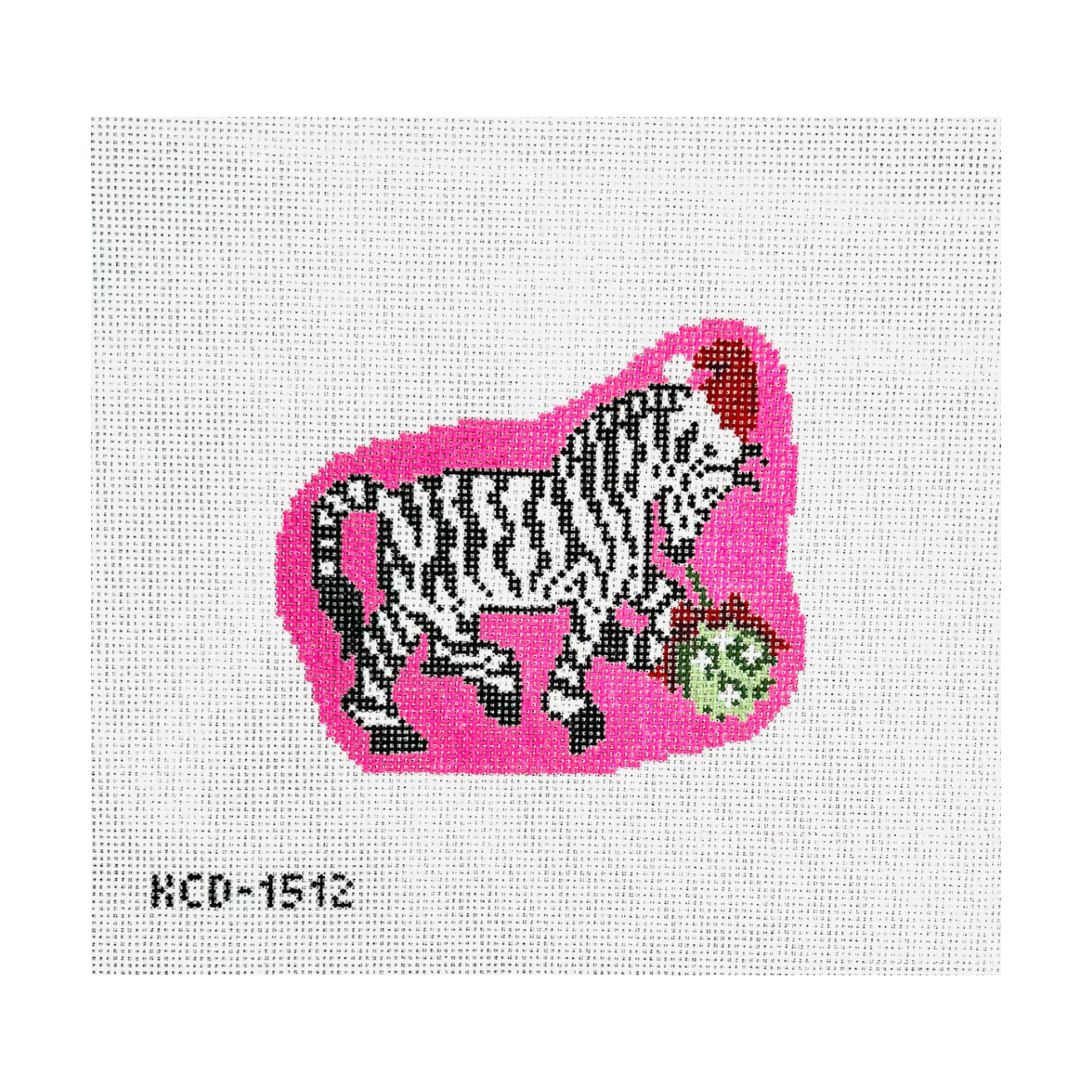 Holiday Zebra-The Fancy Stitch