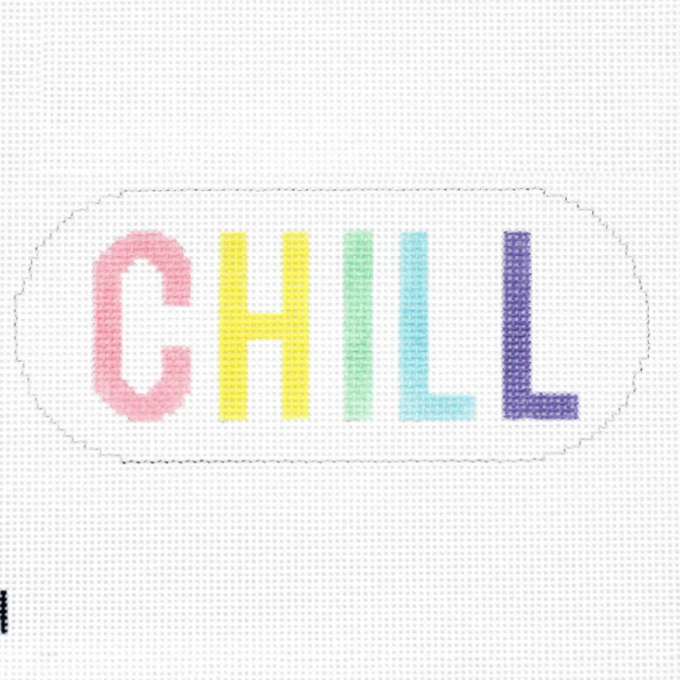 Pastel Chill Pill- Fancy Stitch