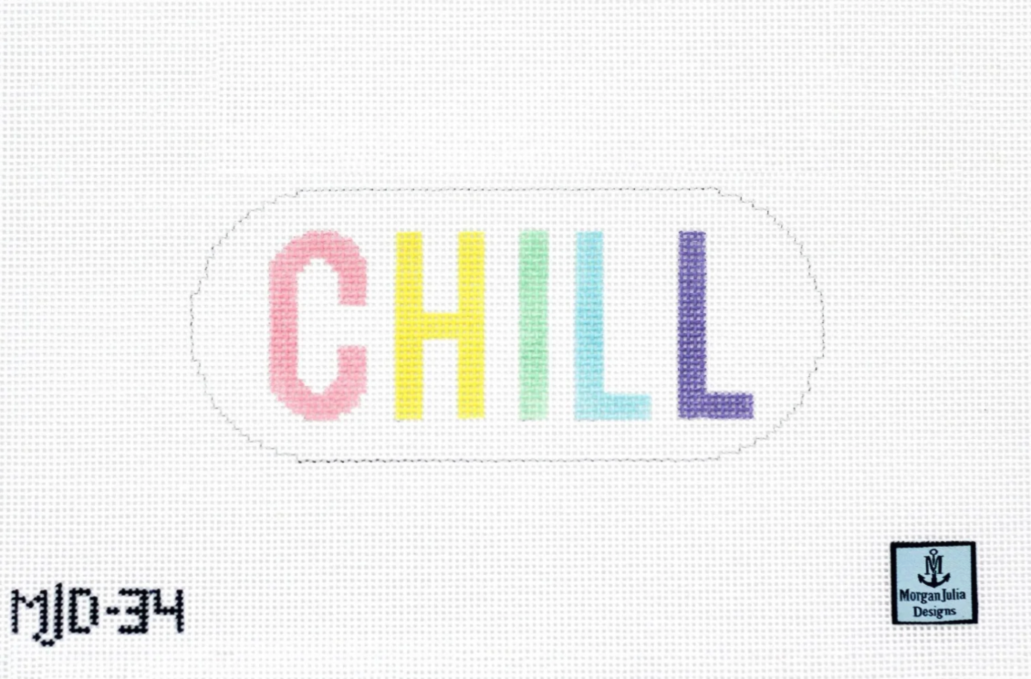 Pastel Chill Pill- Fancy Stitch