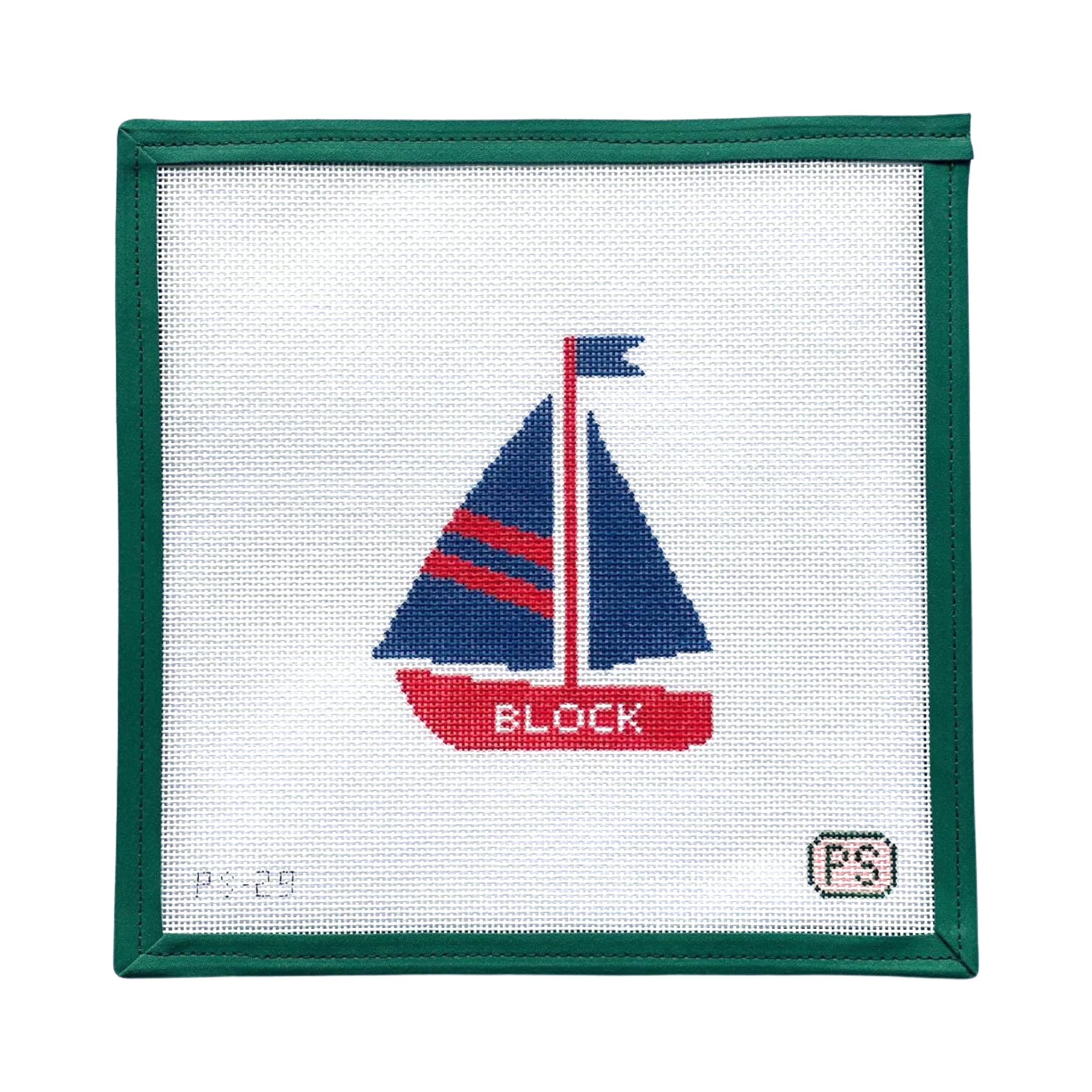 PS-29 Block Island Sailboat Front View