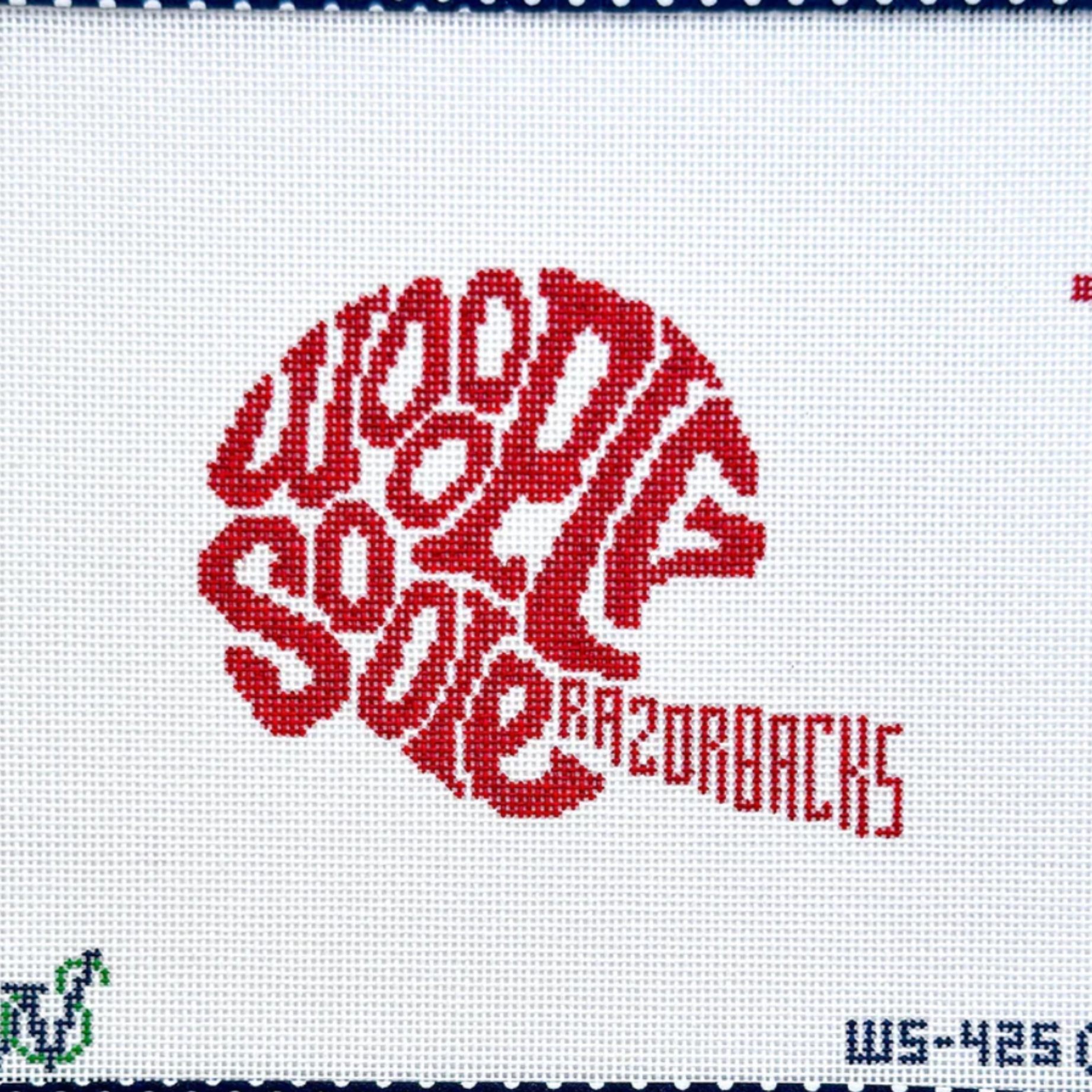 Arkansas Helmet- Fancy Stitch