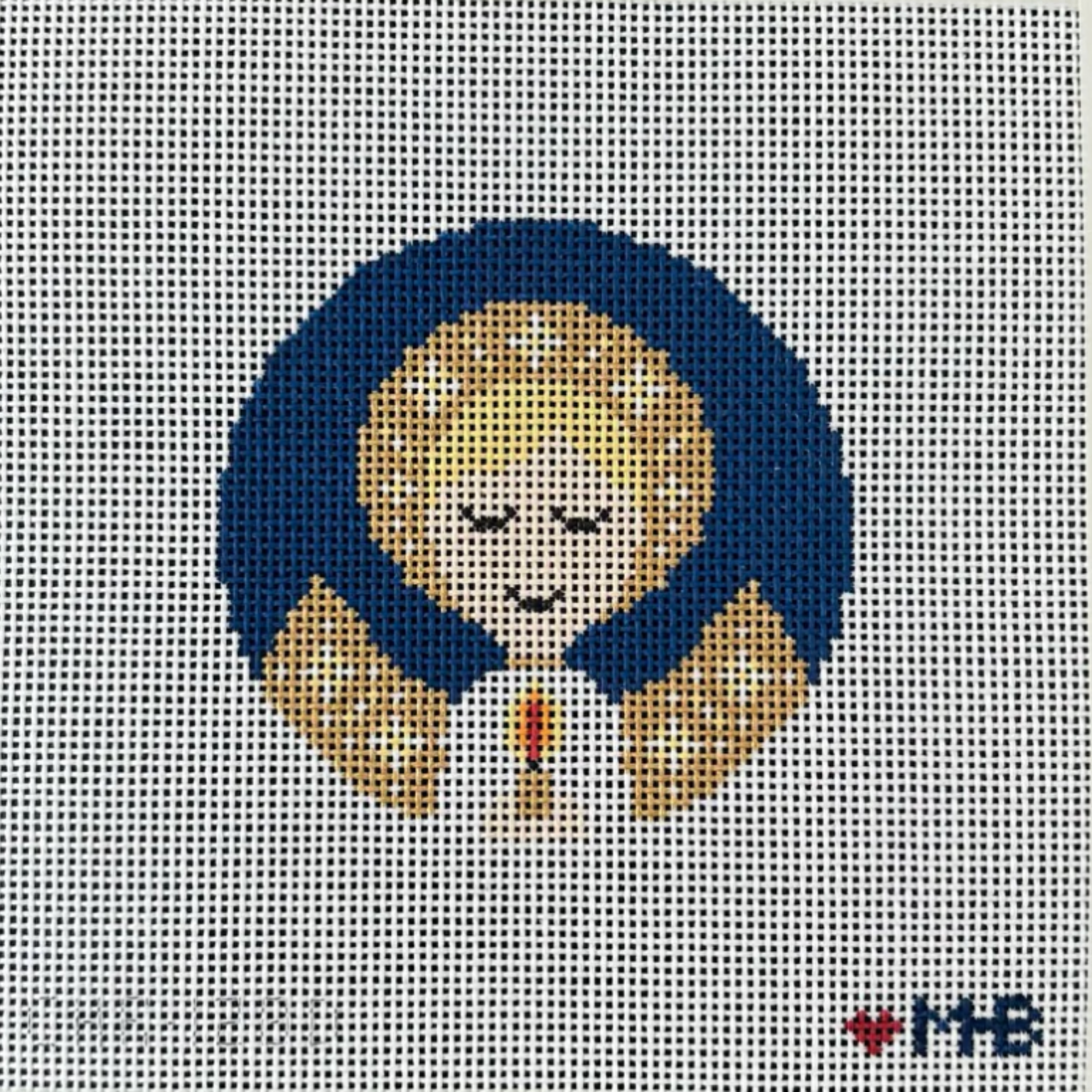 (WS) Angel Boy (Blonde) Round- The Fancy Stitch