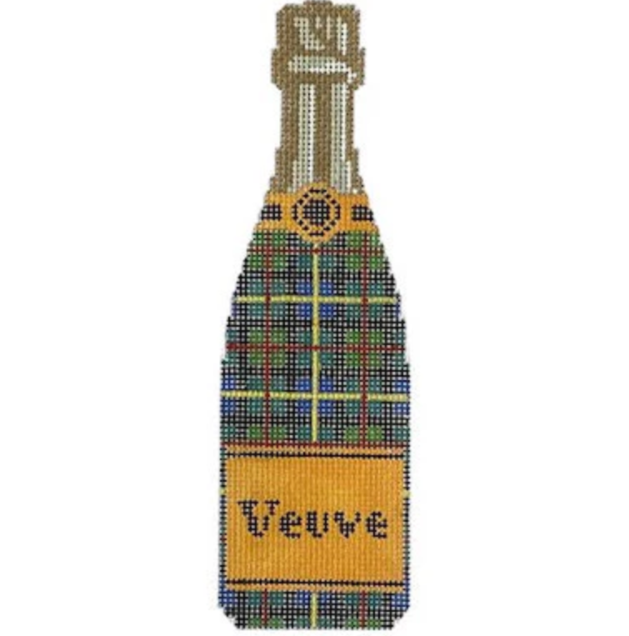 Tartan Champagne- The Fancy Stitch