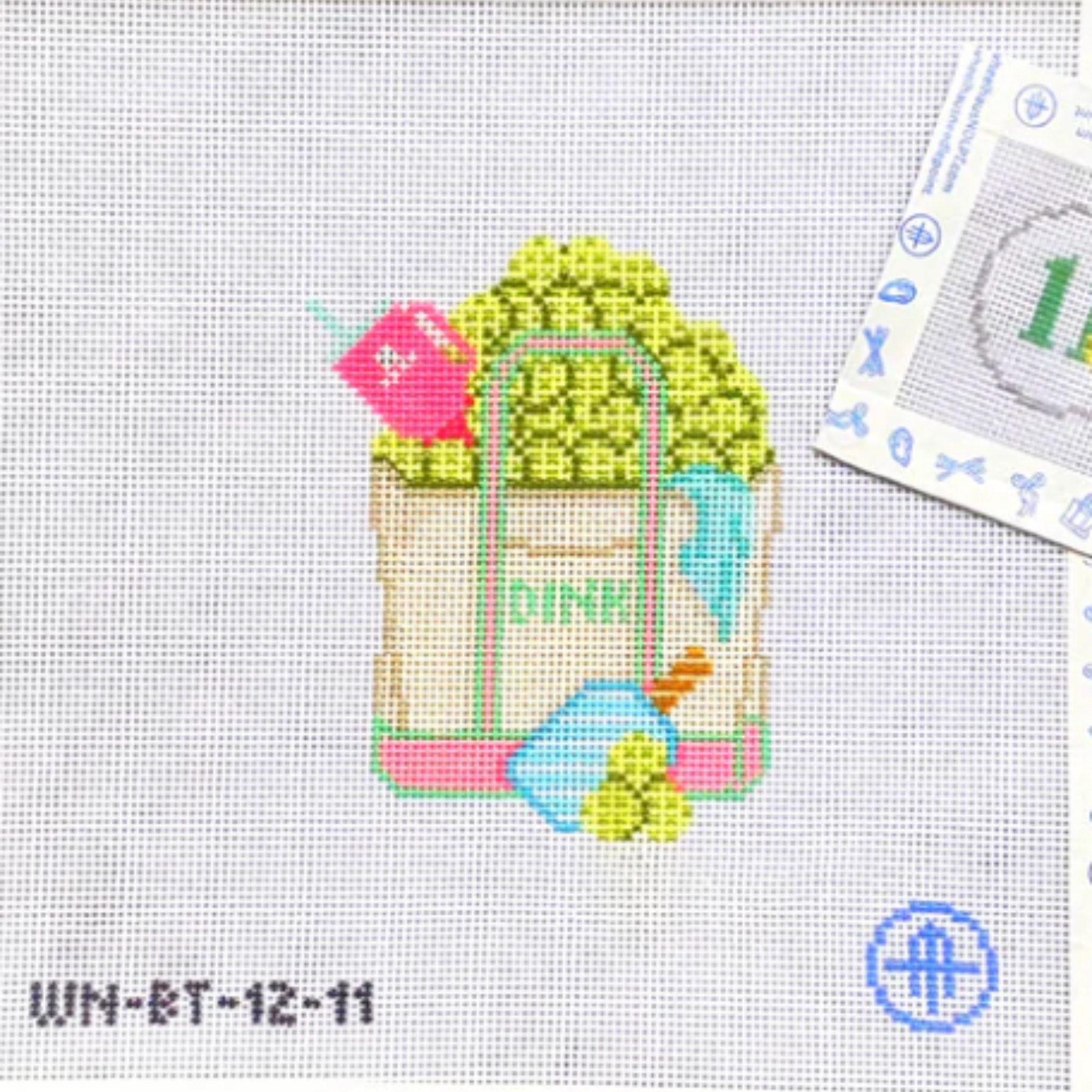 Pickle Ball Tote- Fancy Stitch
