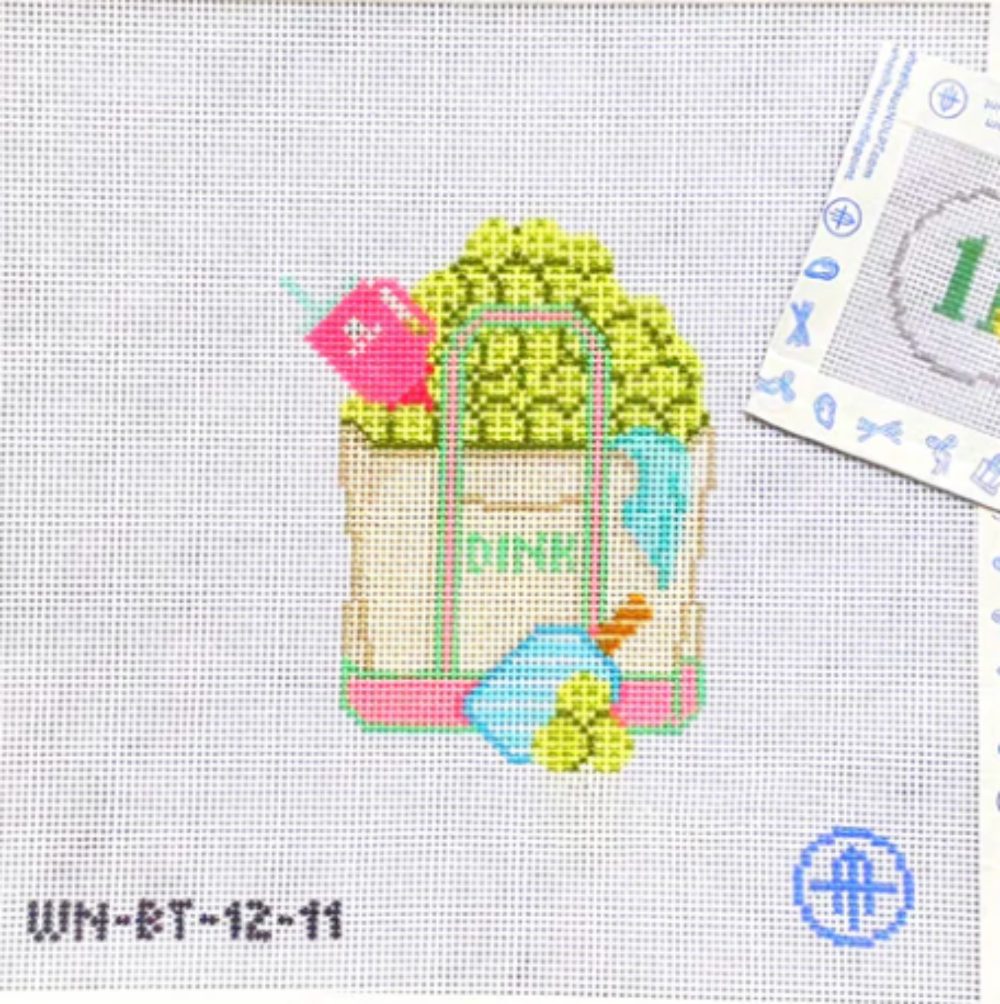 Pickle Ball Tote- Fancy Stitch