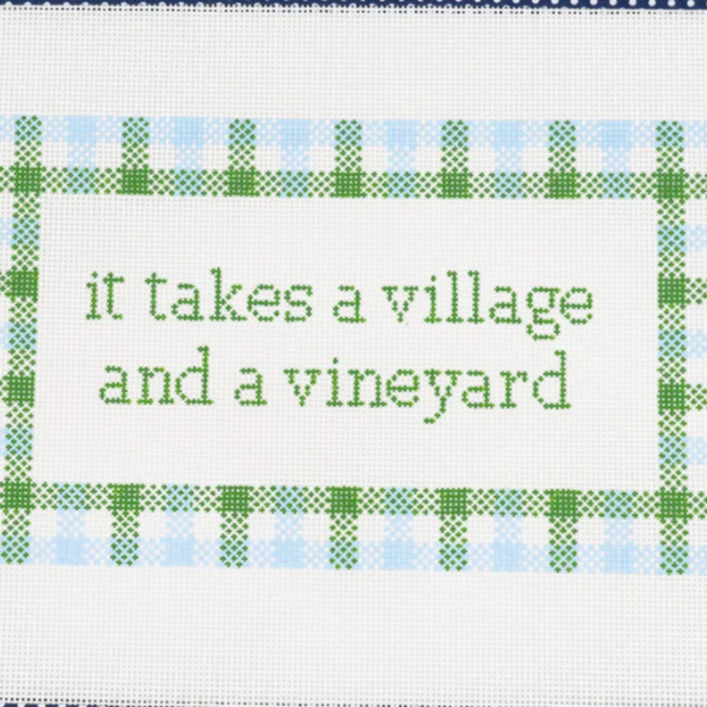 It Takes a Village- Fancy Stitch