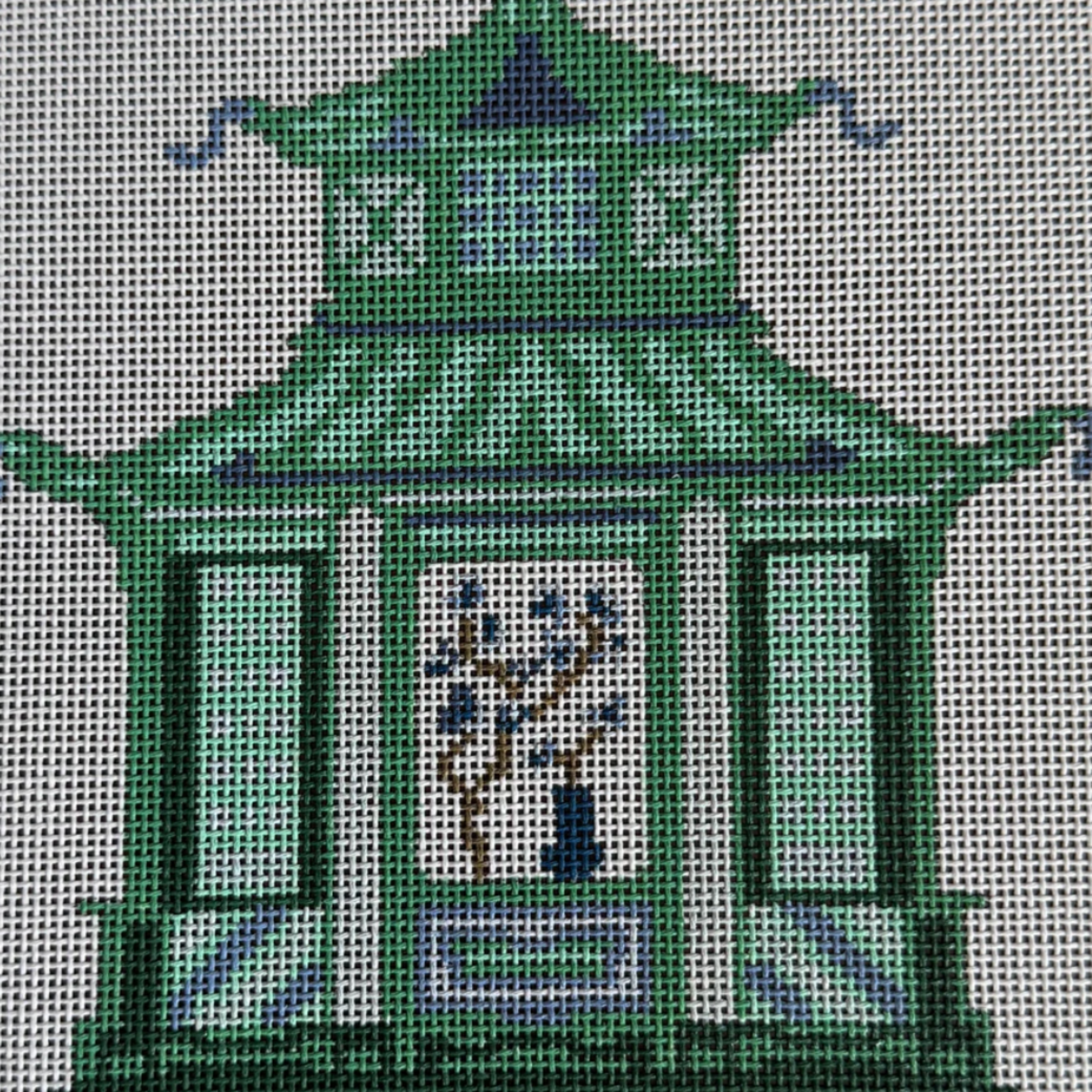 Green Pagoda-Facny Stitch