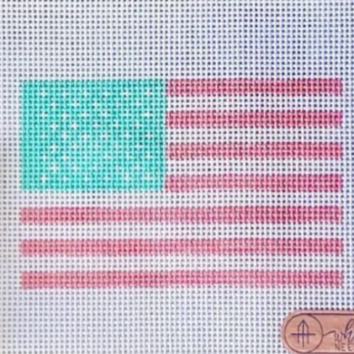 Ol Glory Flag- Fancy Stitch