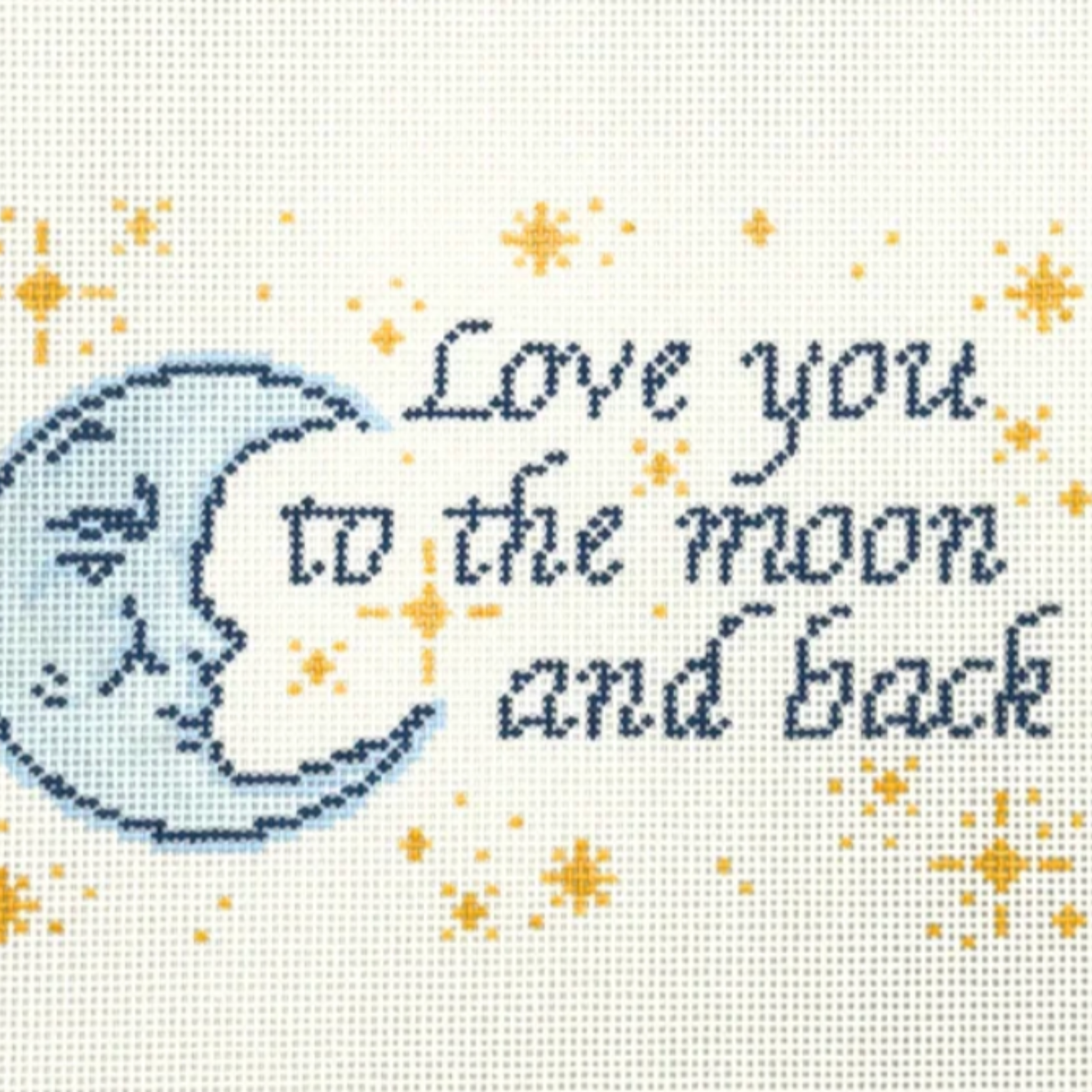 Moon & Back- The Fancy Stitch