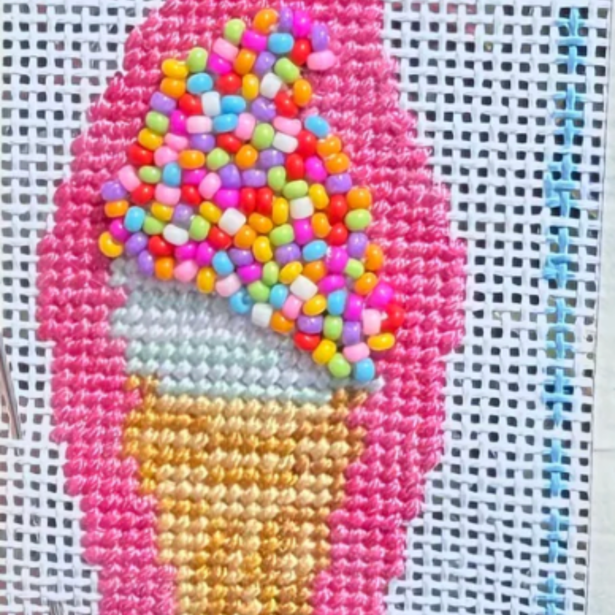 It's Sprinkles Mini Ice Cream Cone- Fancy Stitch