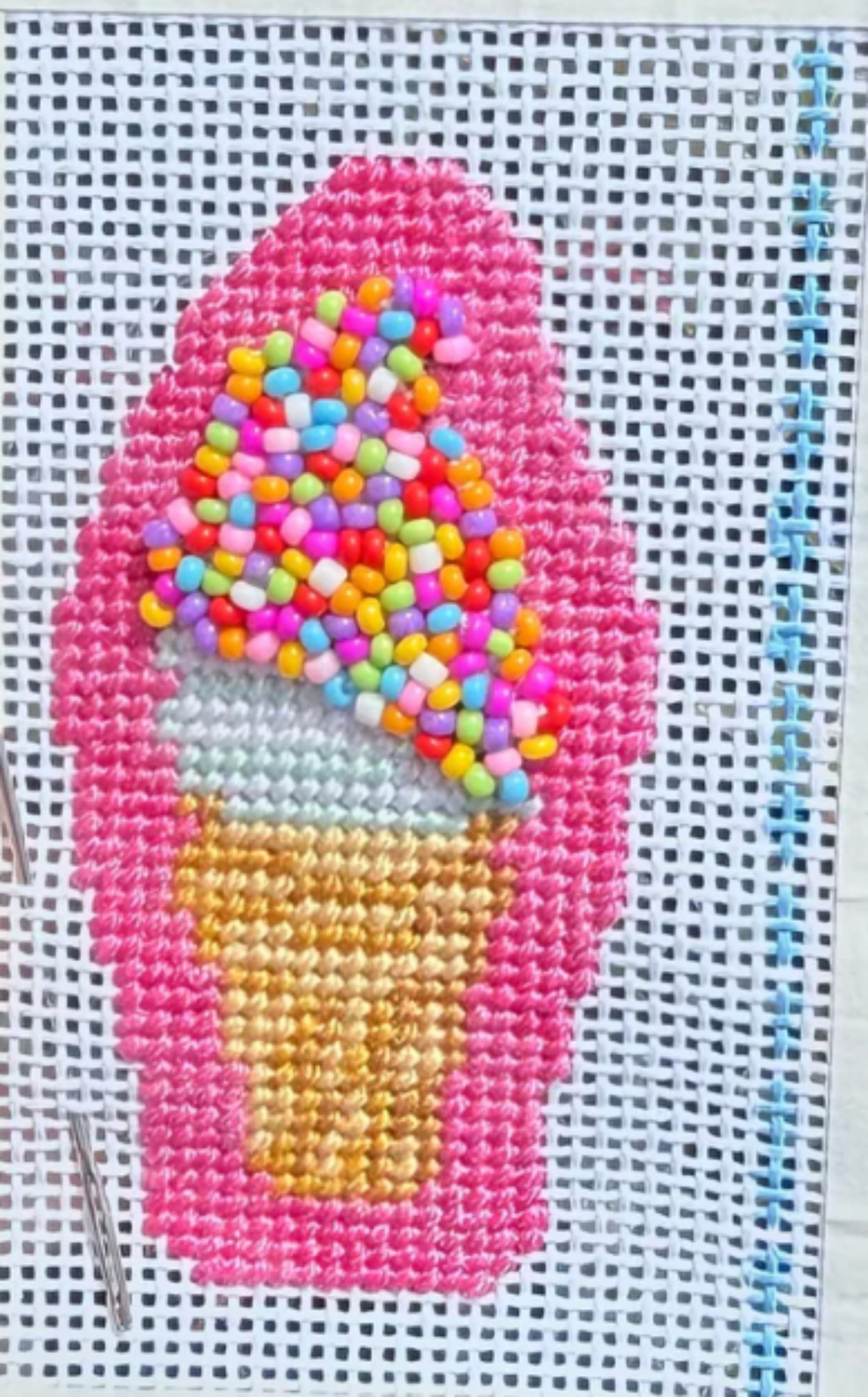 It's Sprinkles Mini Ice Cream Cone- Fancy Stitch