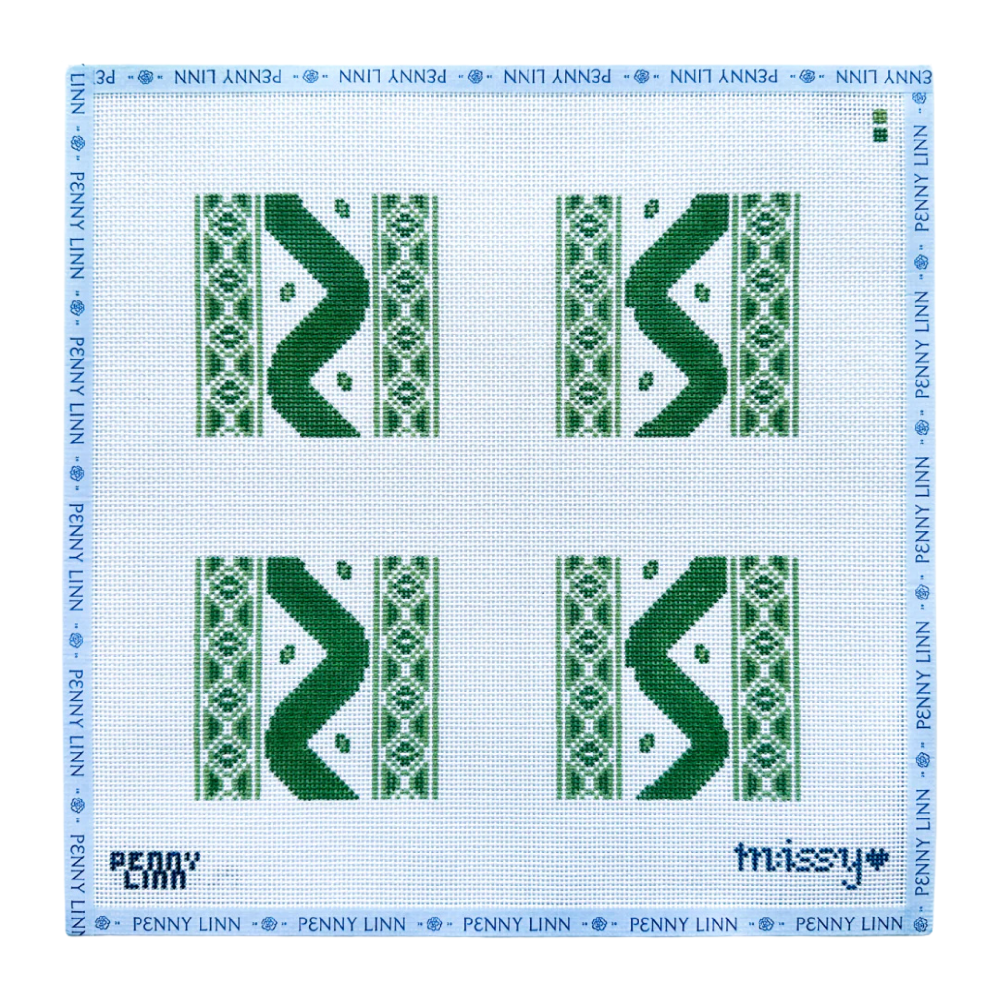 Ikat Coaster Set-The Fancy Stitch