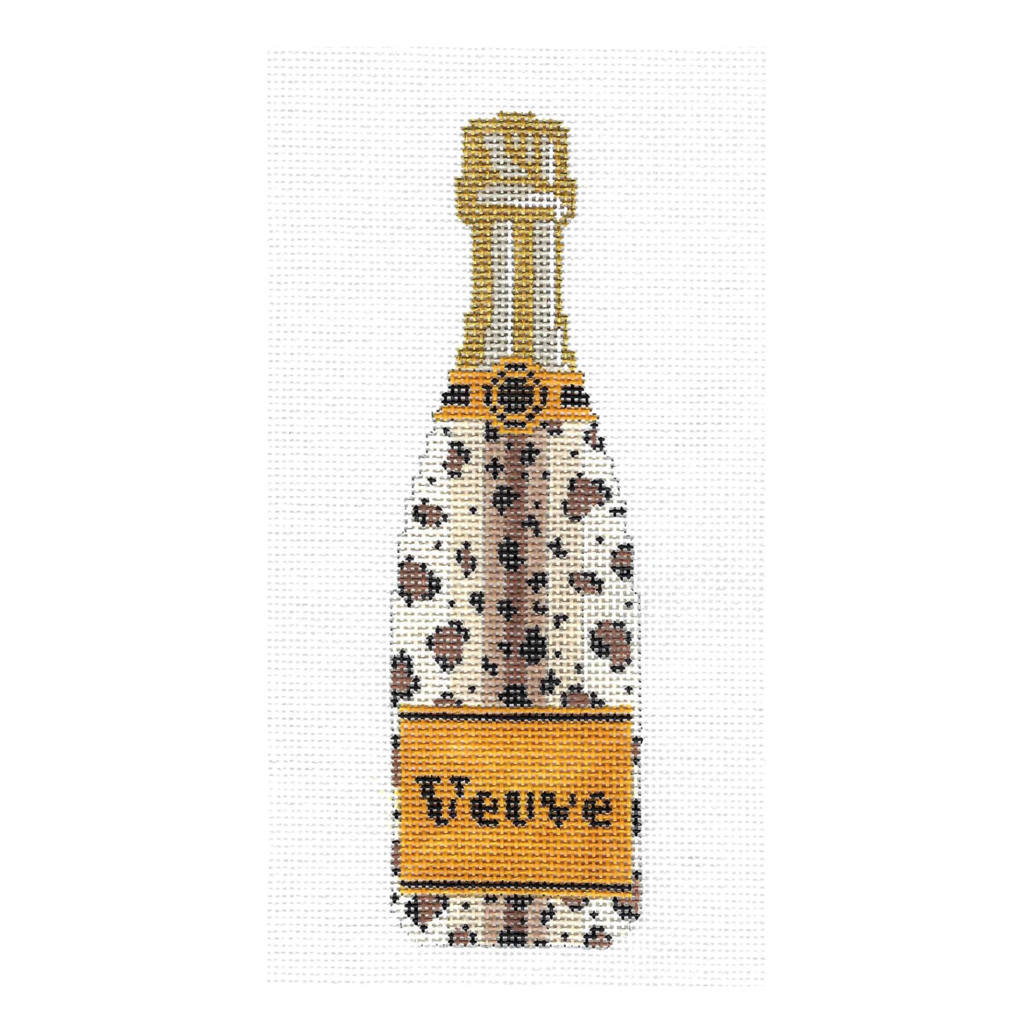 Leopard Veuve Champagne-The Fancy Stitch