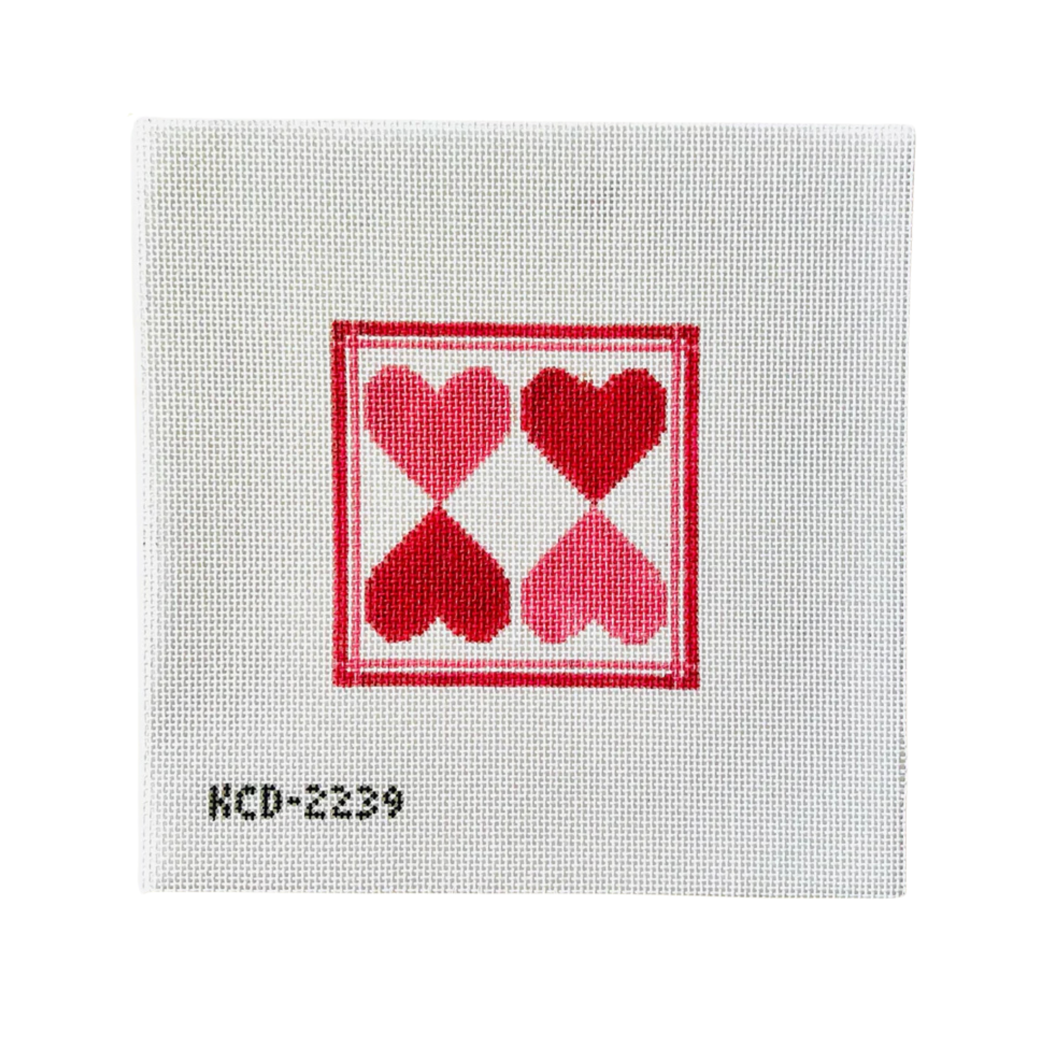 Magenta Hearts-The Fancy Stitch