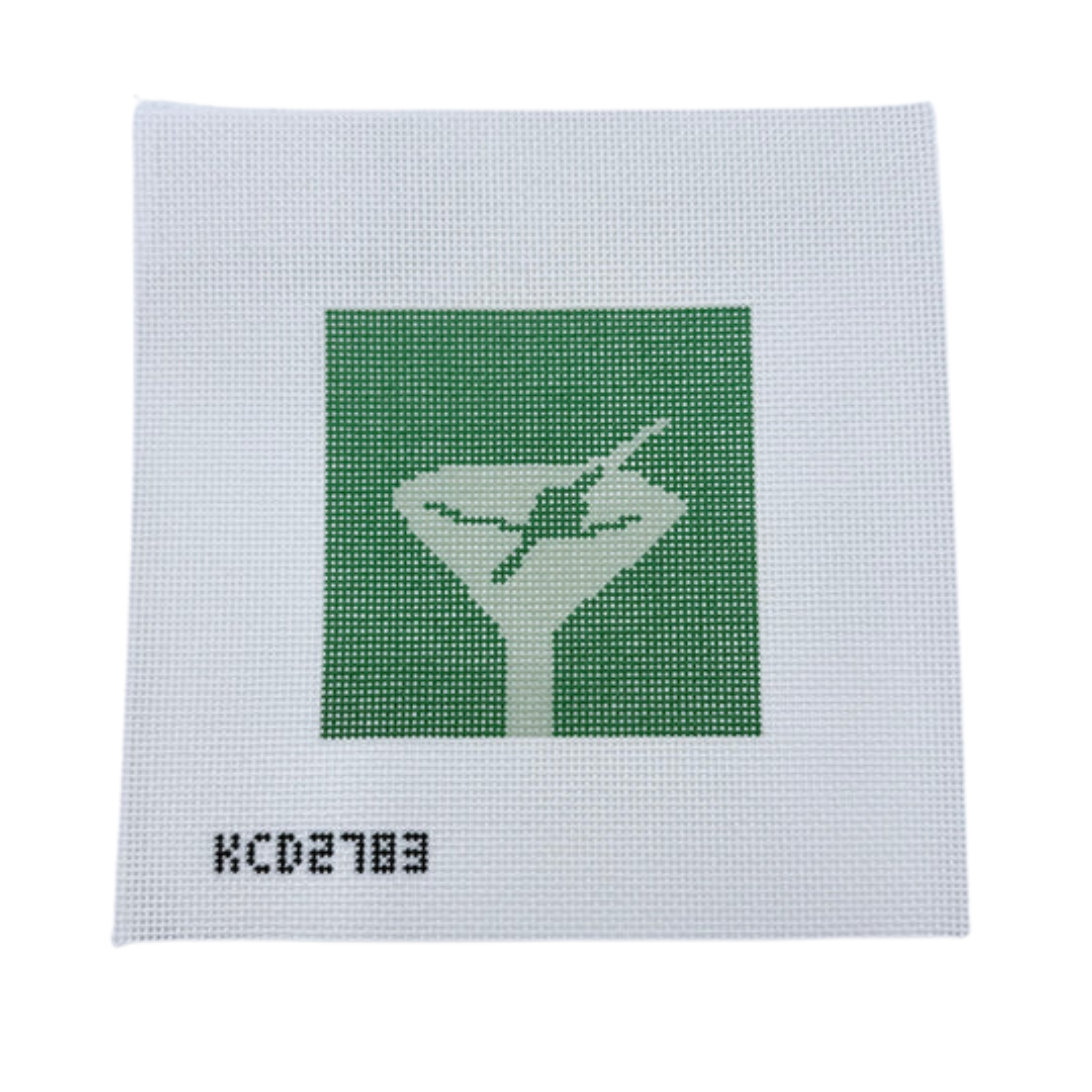 Martini Printed Square-The Fancy Stitch