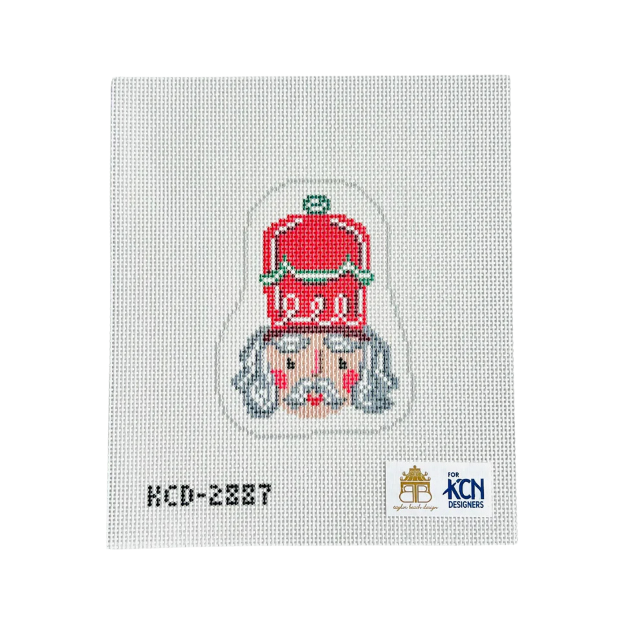 Red Nutcracker Face-The Fancy Stitch