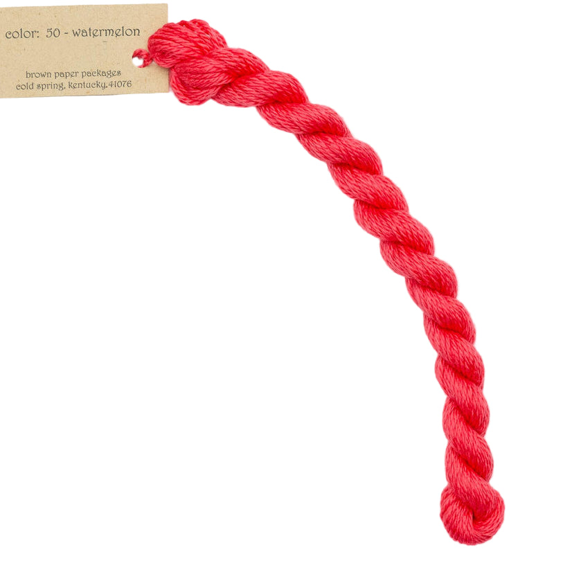 Silk & Ivory 050 Watermelon- The Fancy Stitch