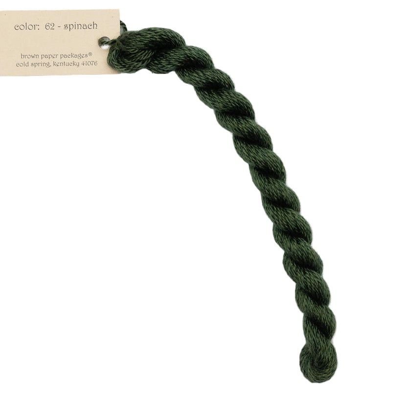 Silk & Ivory 062 Spinach- The Fancy Stitch