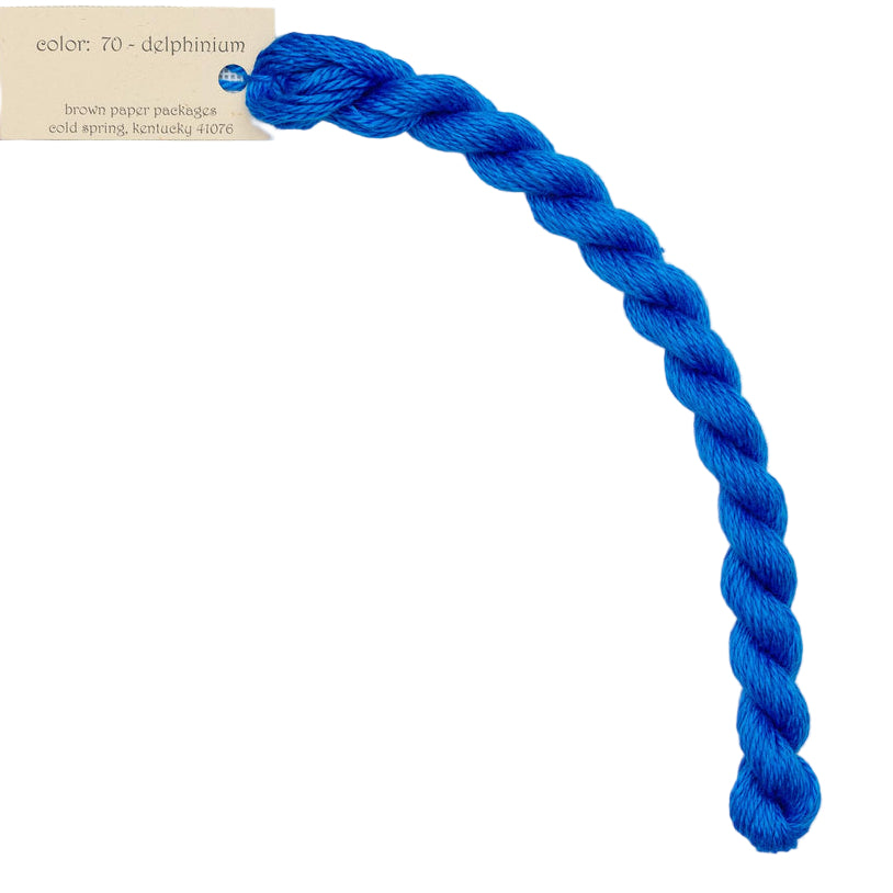 Silk & Ivory 070 Delphinium- The Fancy Stitch