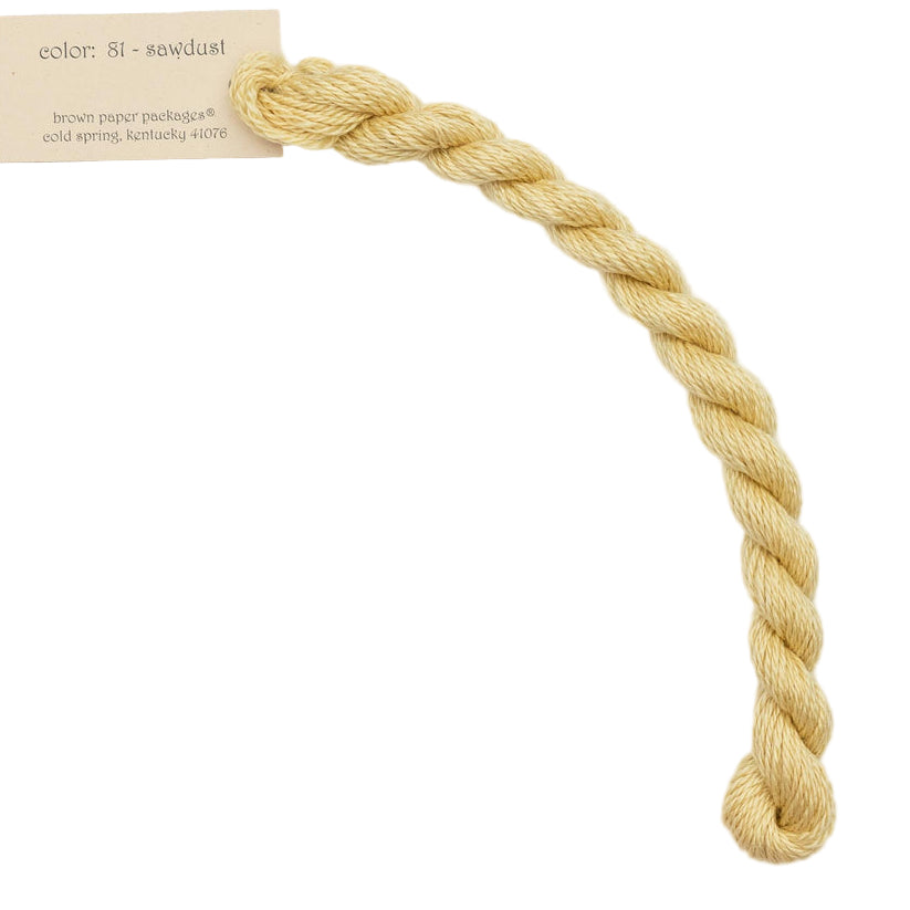 Silk & Ivory 081 Sawdust- The Fancy Stitch