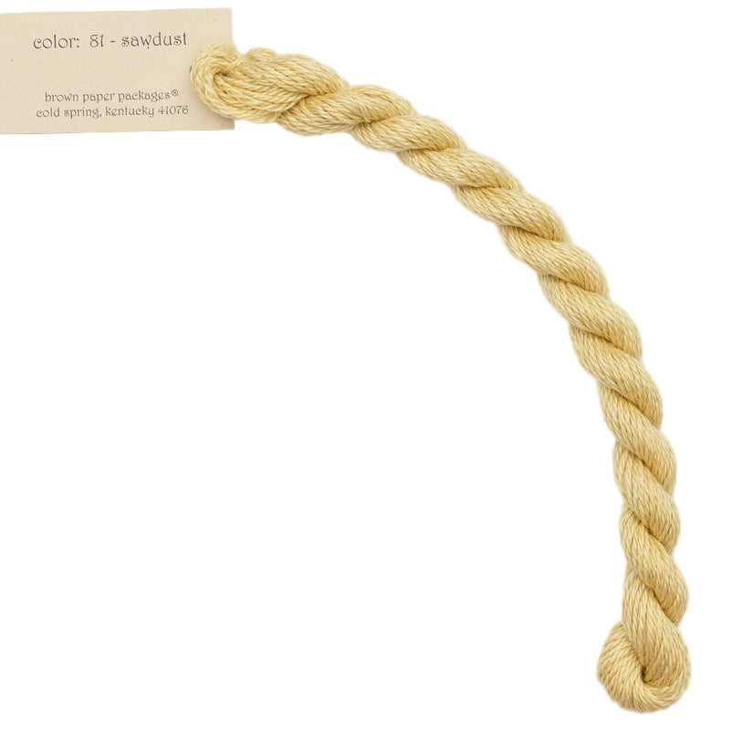 Silk & Ivory 081 Sawdust- The Fancy Stitch