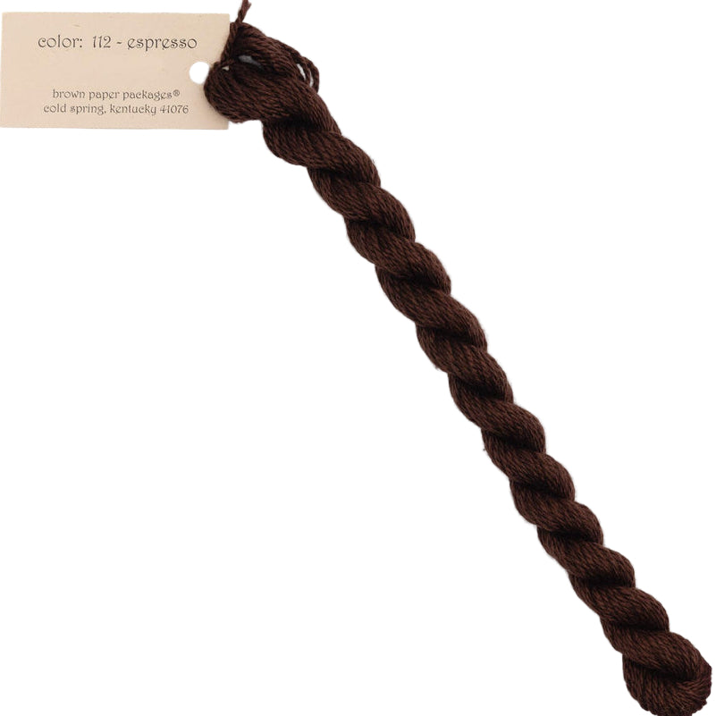 Silk & Ivory 112 Espresso- The Fancy Stitch