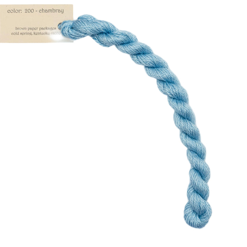 Silk & Ivory 200 Chambray- The Fancy Stitch