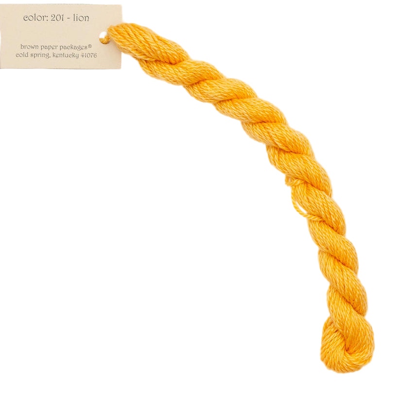 Silk & Ivory 201 Lion- The Fancy Stitch