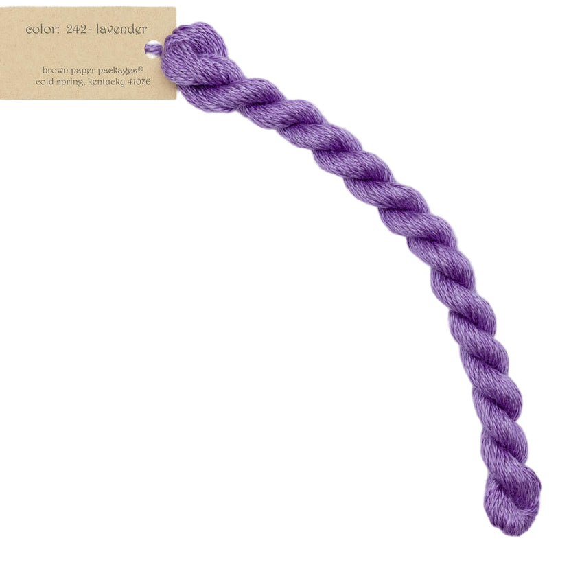 Silk & Ivory 242 Lavender- The Fancy Stitch