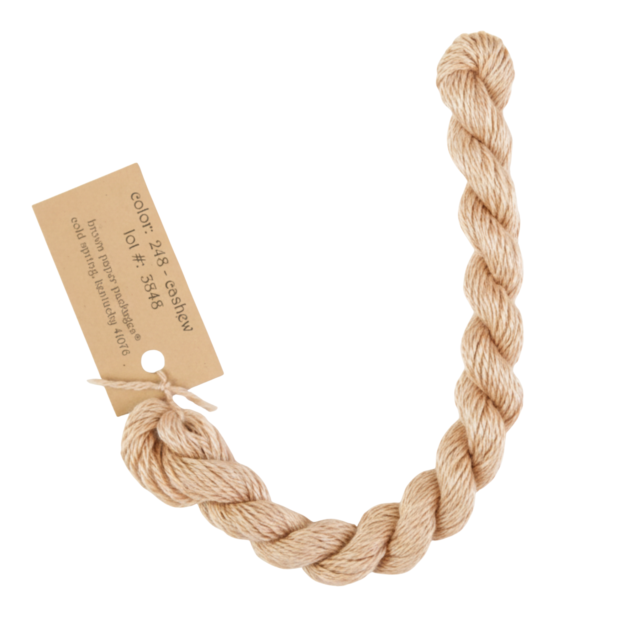 Silk & Ivory 248 Cashew-The Fancy Stitch