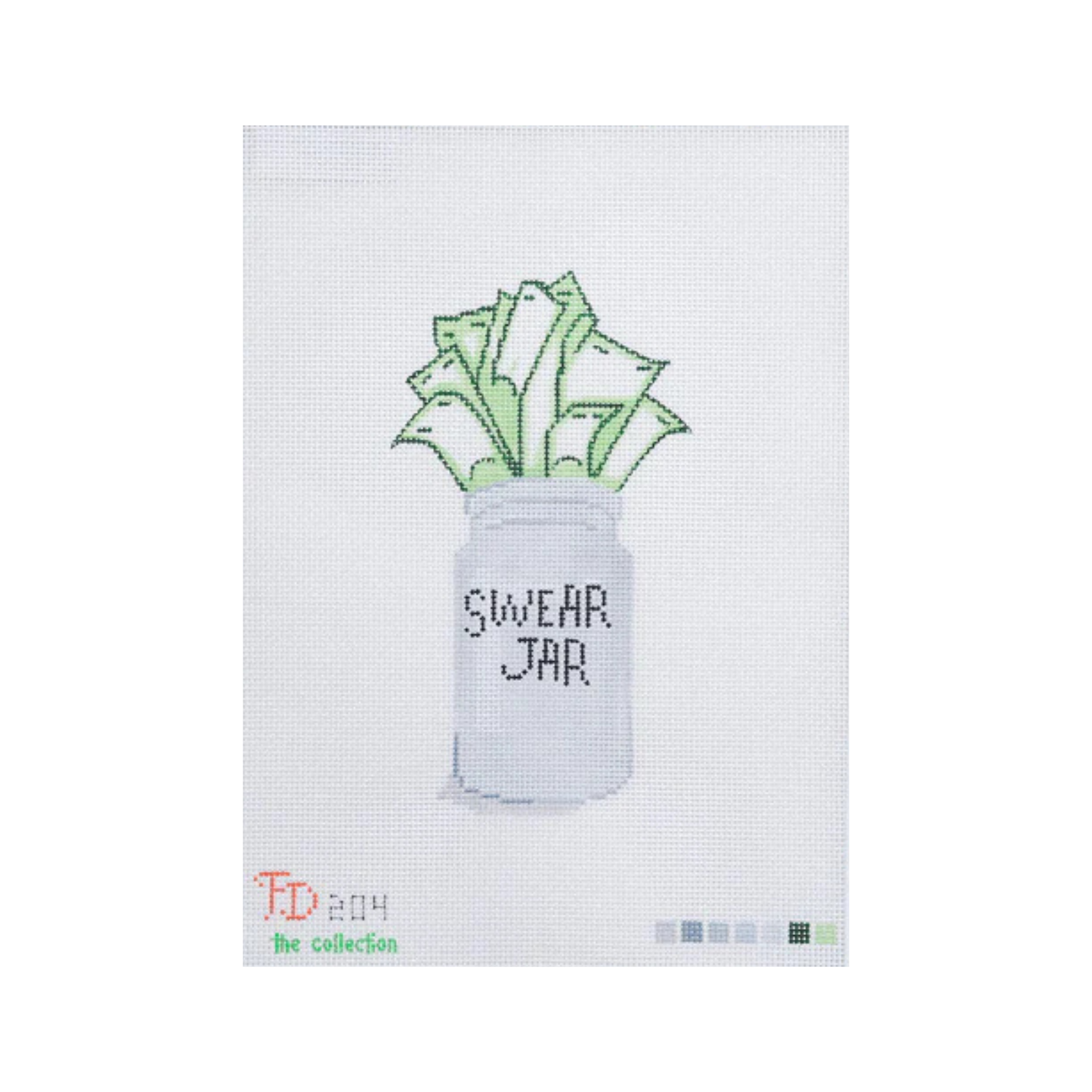 Swear Jar-The Fancy Stitch