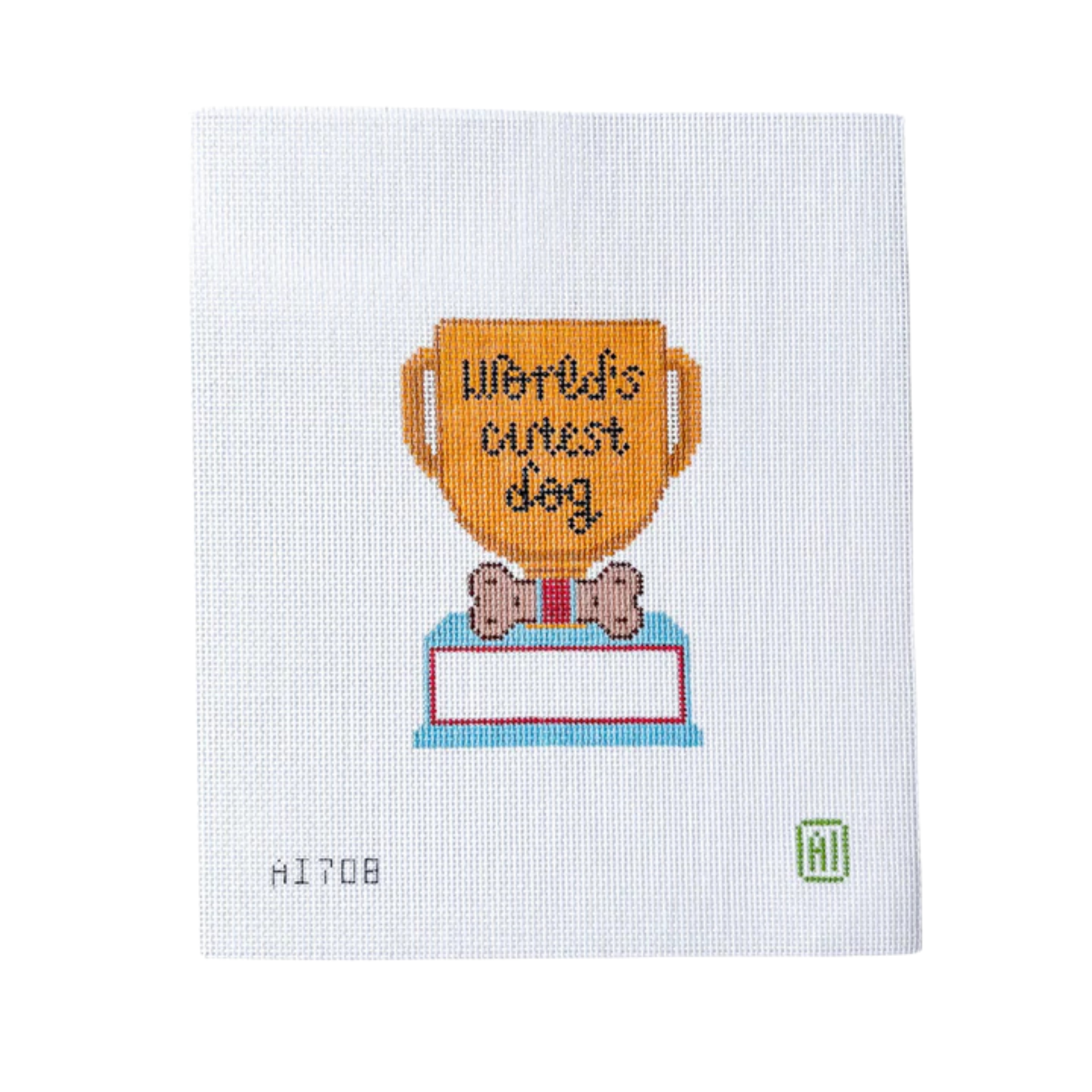 World's Cutest Dog Trophy-The Fancy Stitch