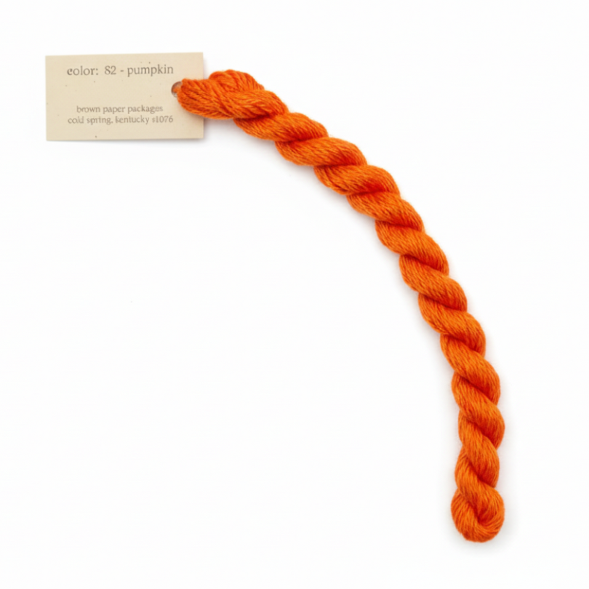 082 Silk & Ivory 082 Pumpkin – The Fancy Stitch