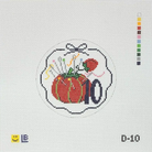 12 Days of Needlepoint - 10 Needles-The Fancy Stitch