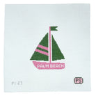 PS-27 Palm Beach Sailboat Front View 