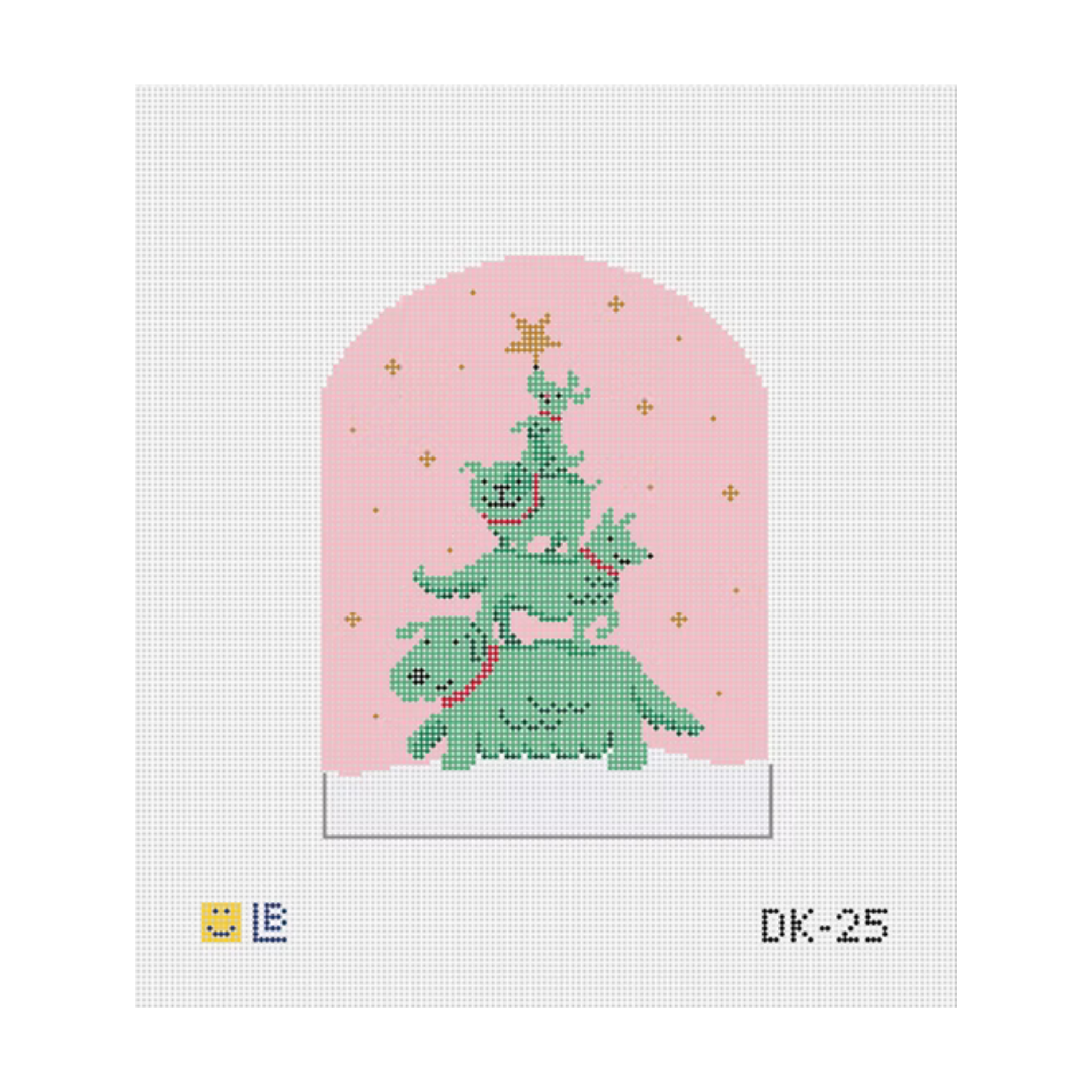 A Christmutt Tree-The Fancy Stitch