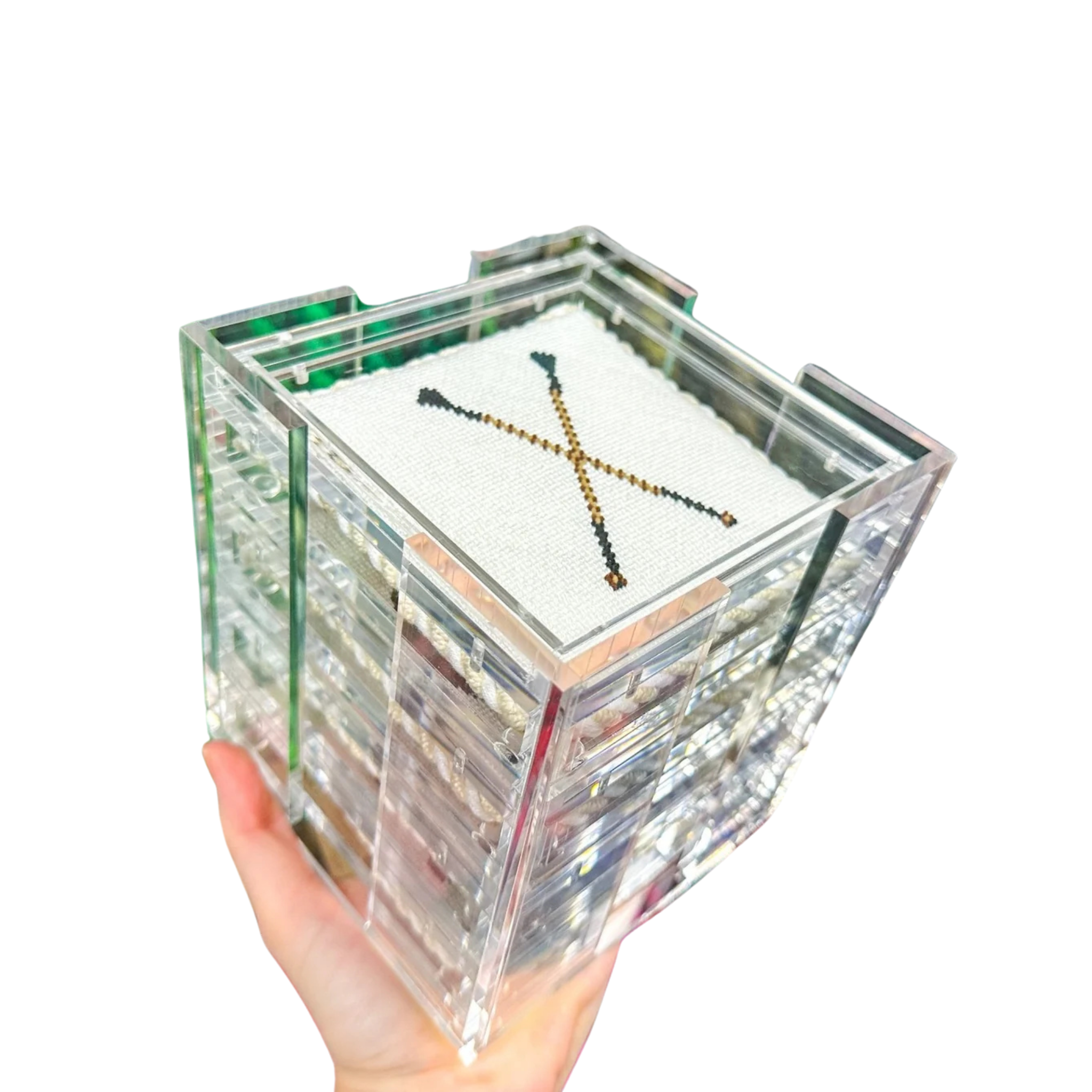 Acrylic Coaster Set-The Fancy Stitch