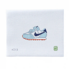 Baby's First Sneaker in Blue-The Fancy Stitch