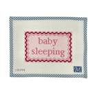 Baby's Sleeping Sign-The Fancy Stitch